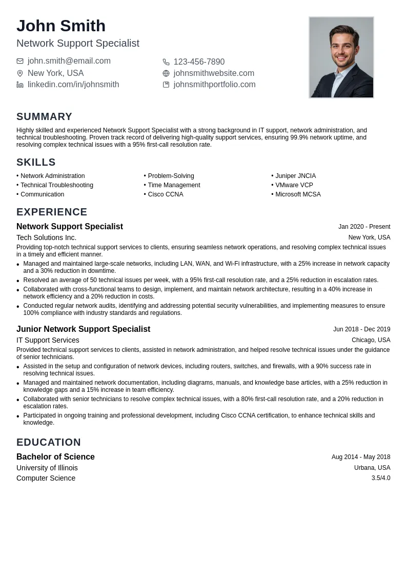 Network Support Specialist
