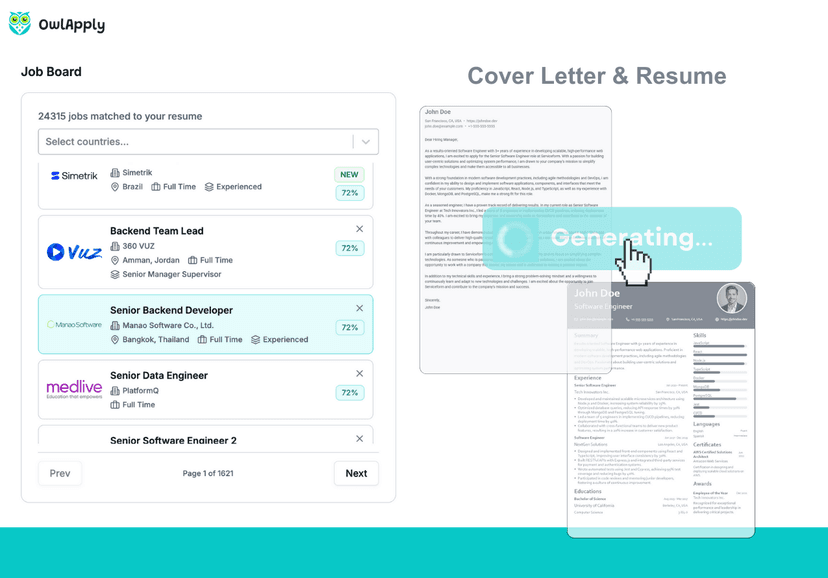 Remote Job Board & AI Job Search: 8.5M+ Jobs | OwlApply