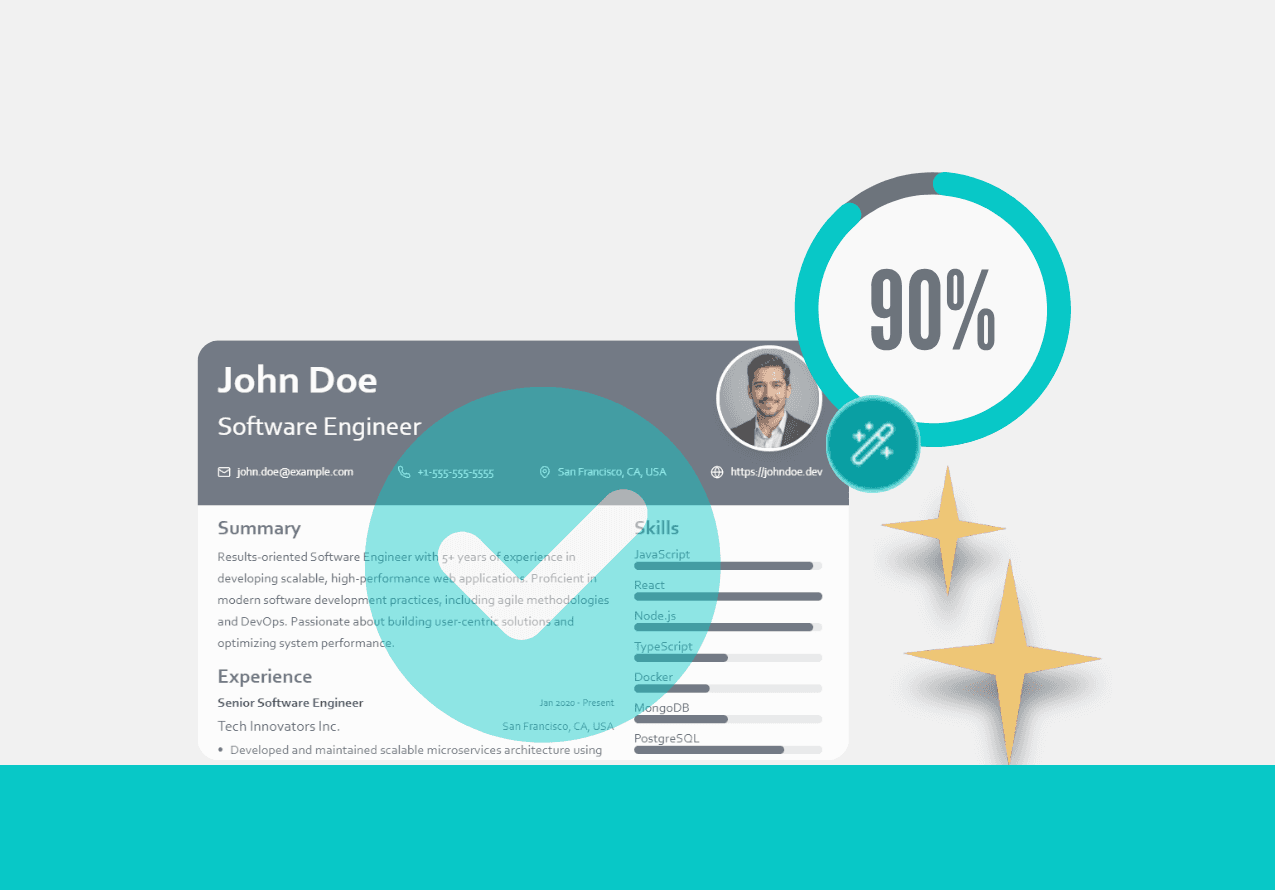 Resume and Job Description Match icon