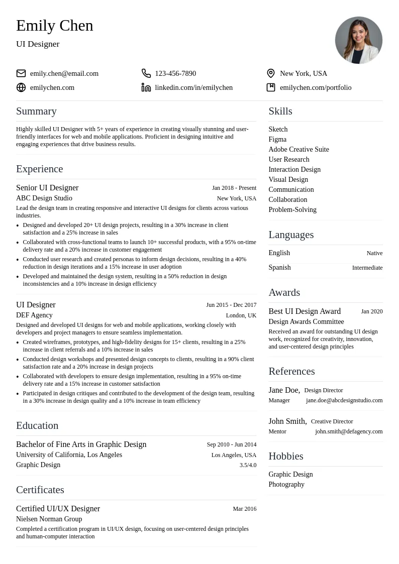 UI Designer