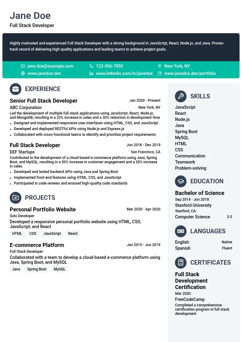 Web Developer
