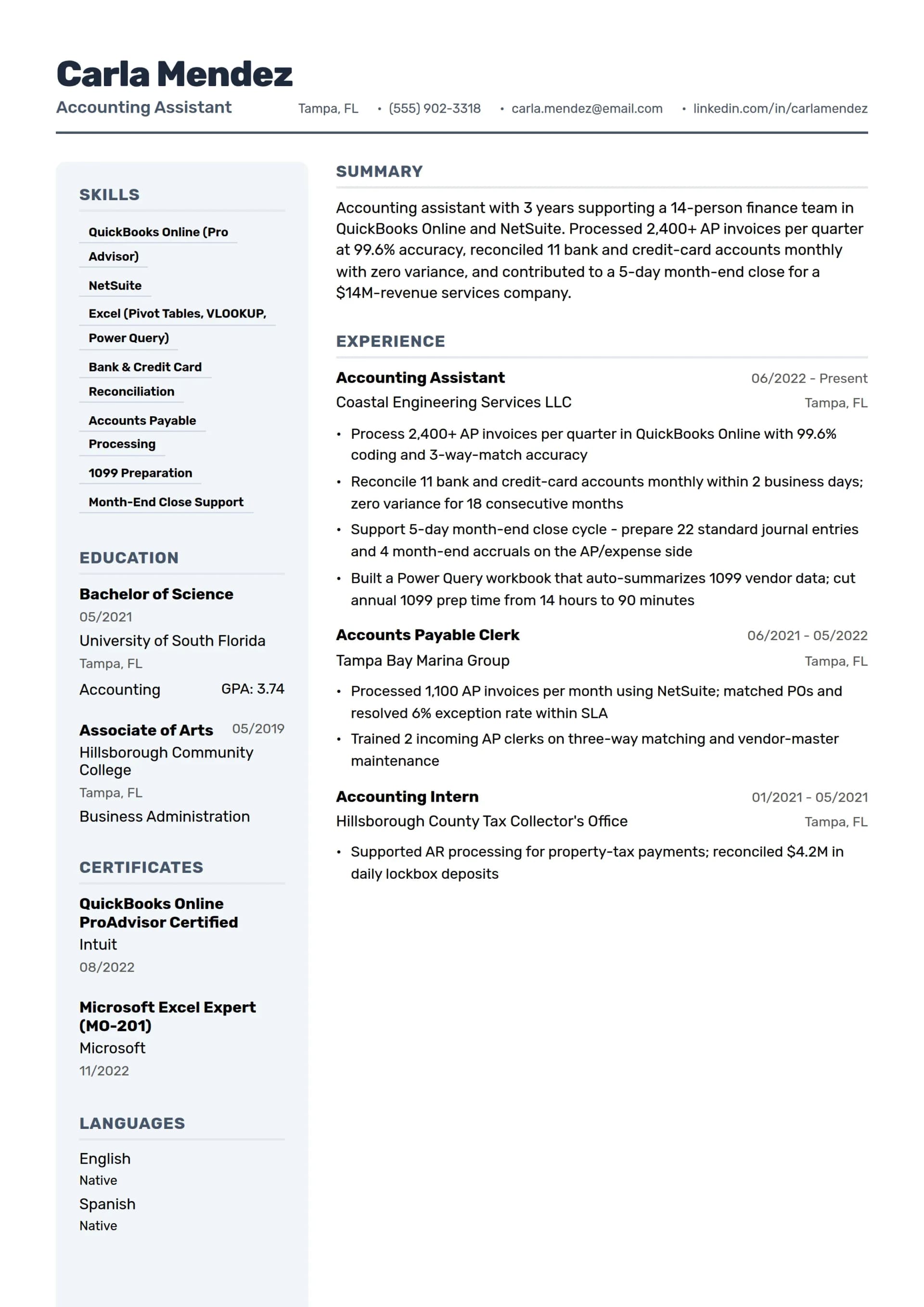 Accounting Assistant