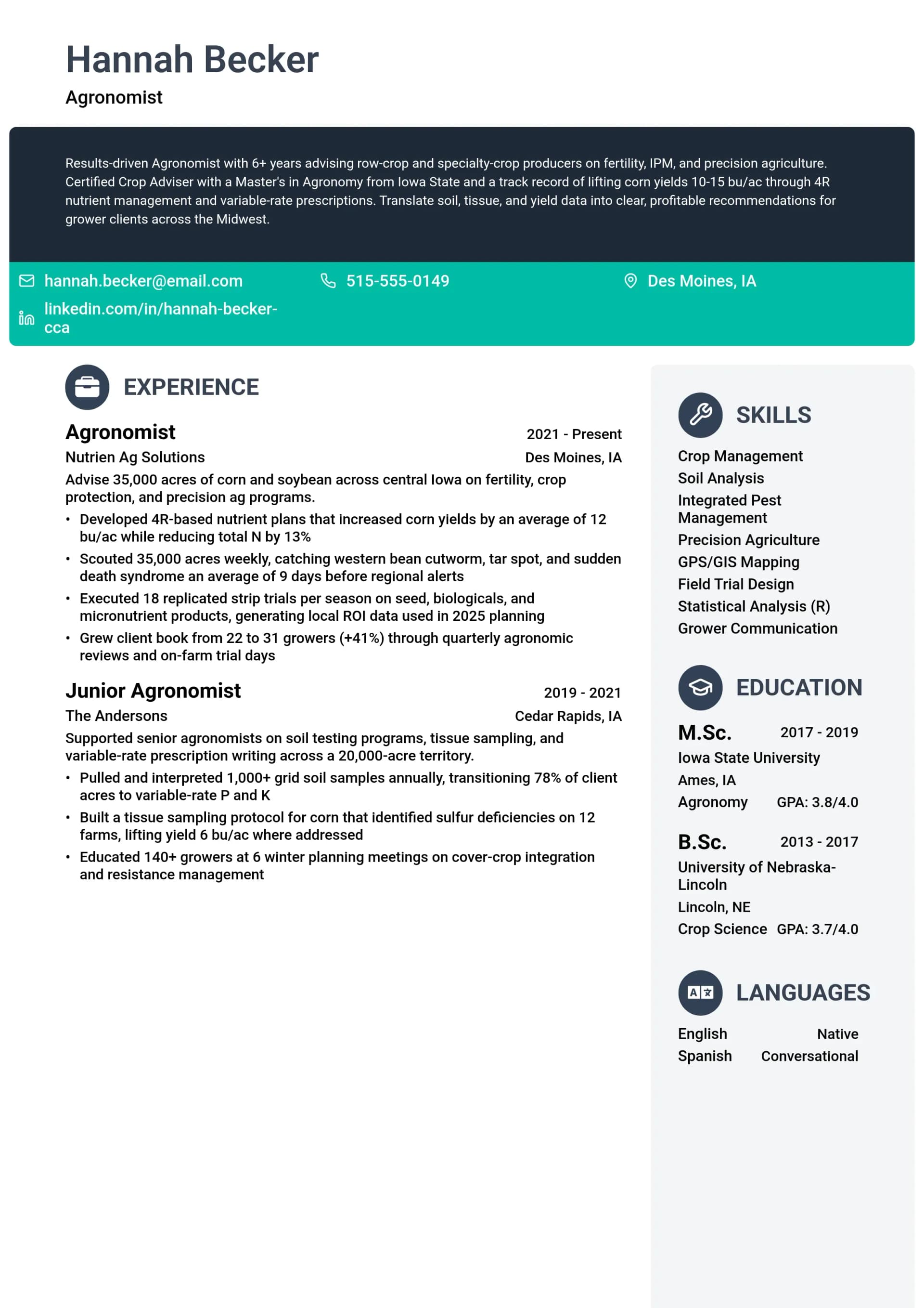 Agronomist