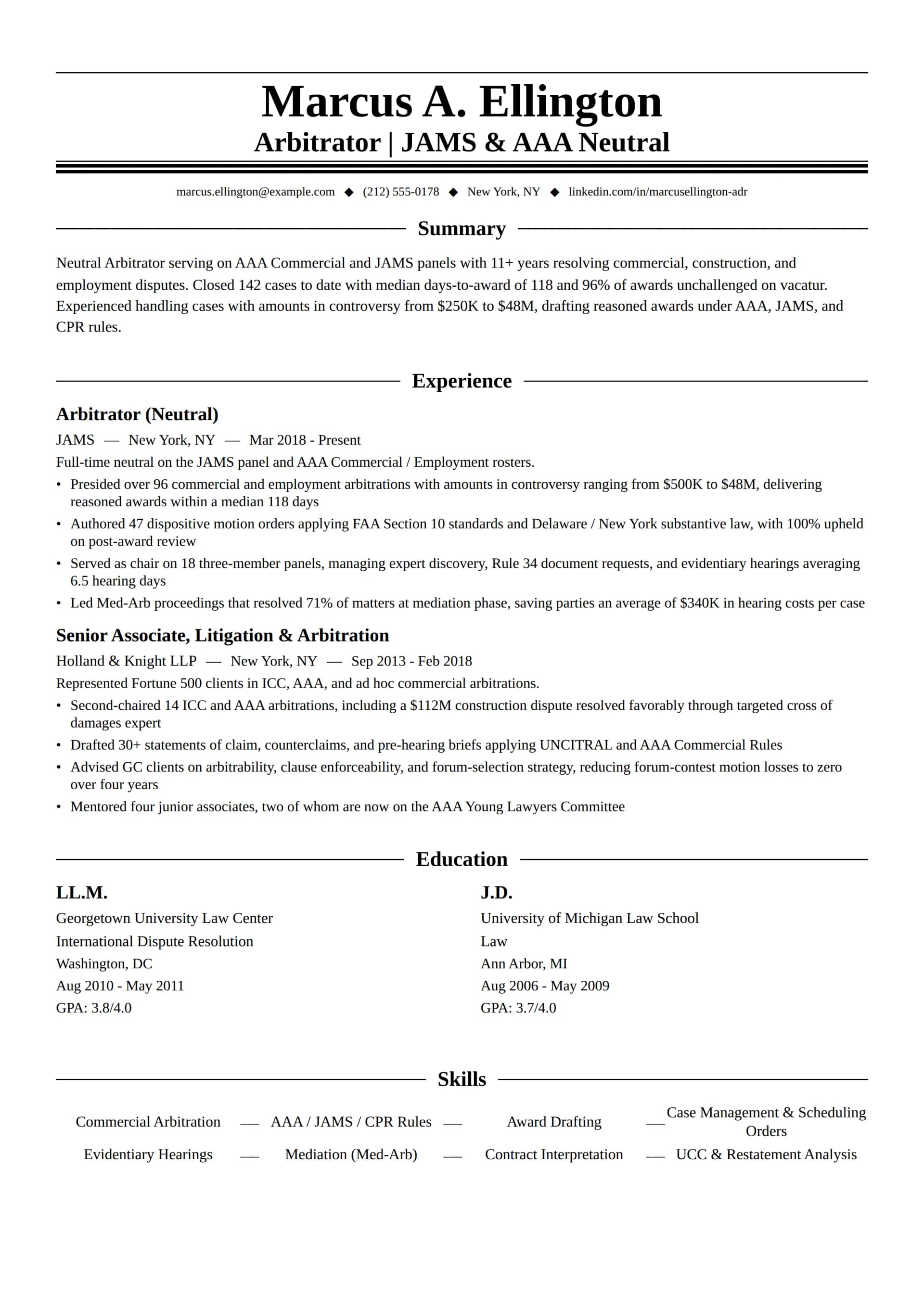 Arbitrator
