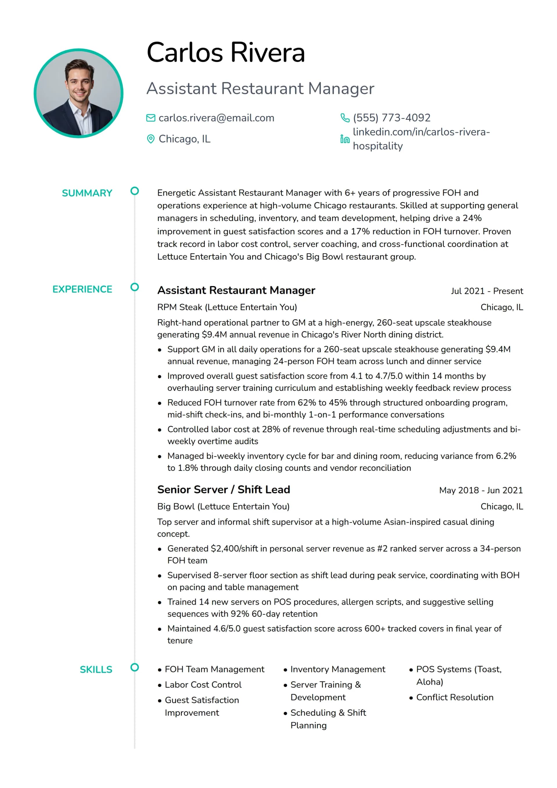 Assistant Manager