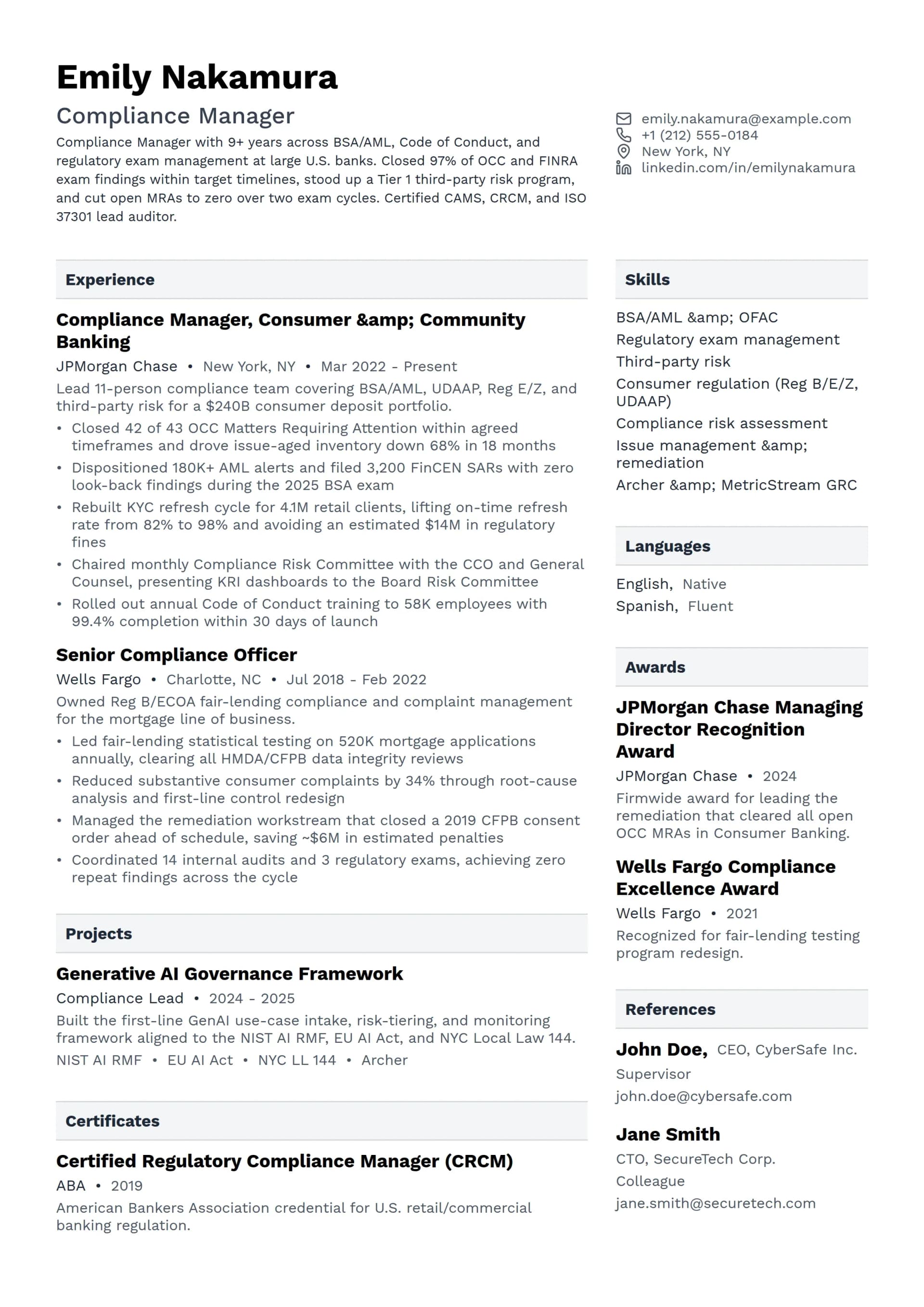 Compliance Manager