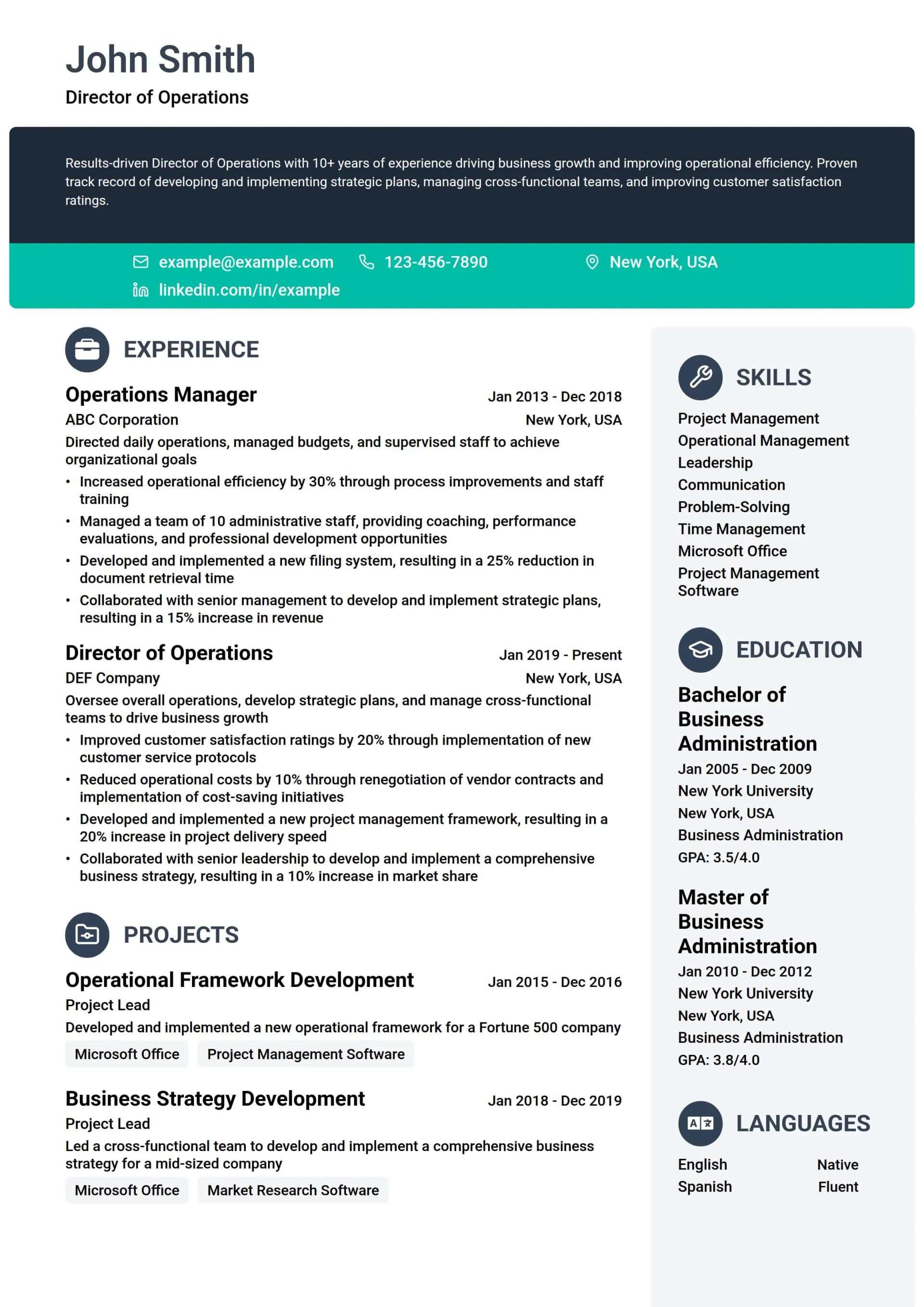 Director of Operations