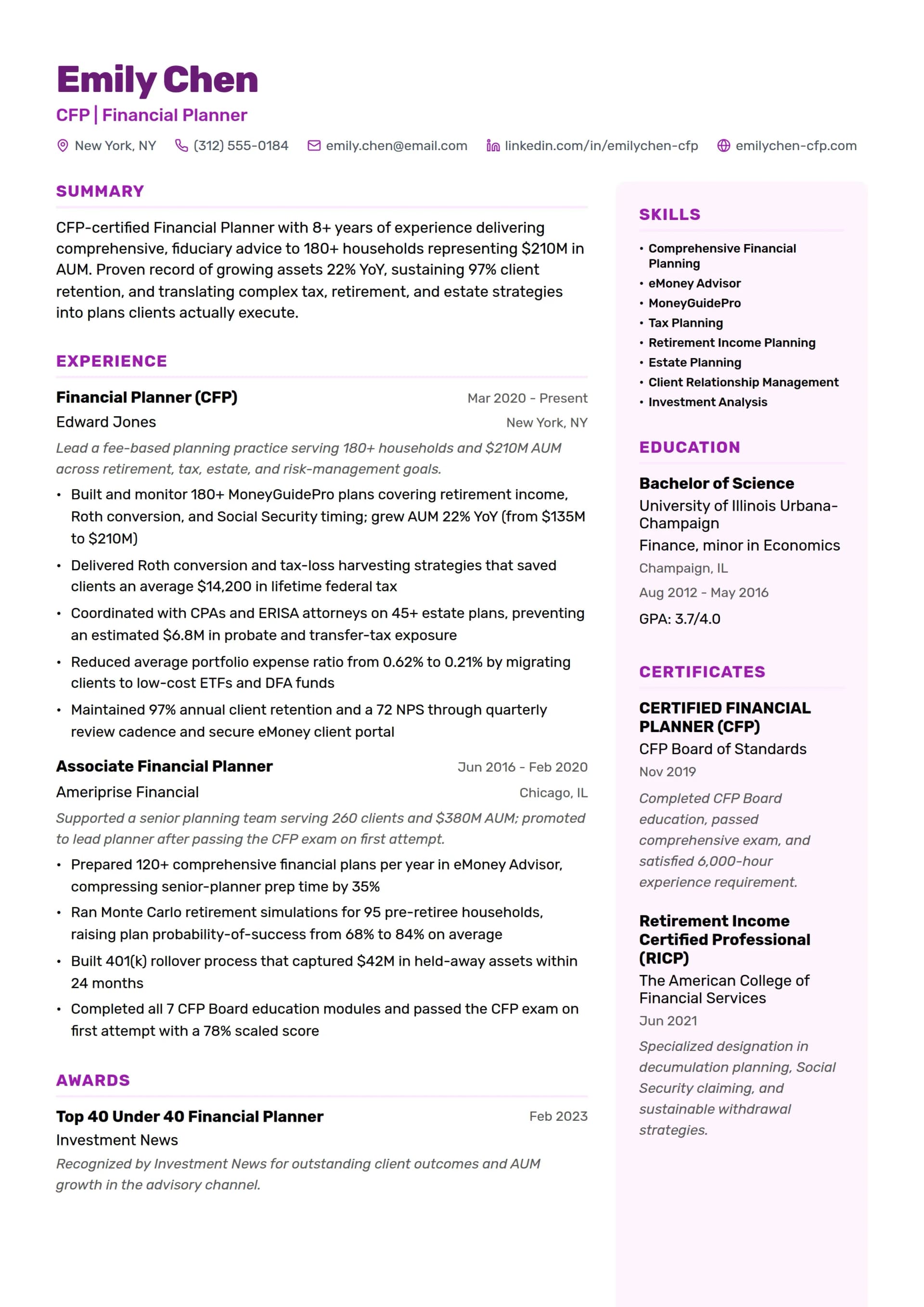 Financial Planner