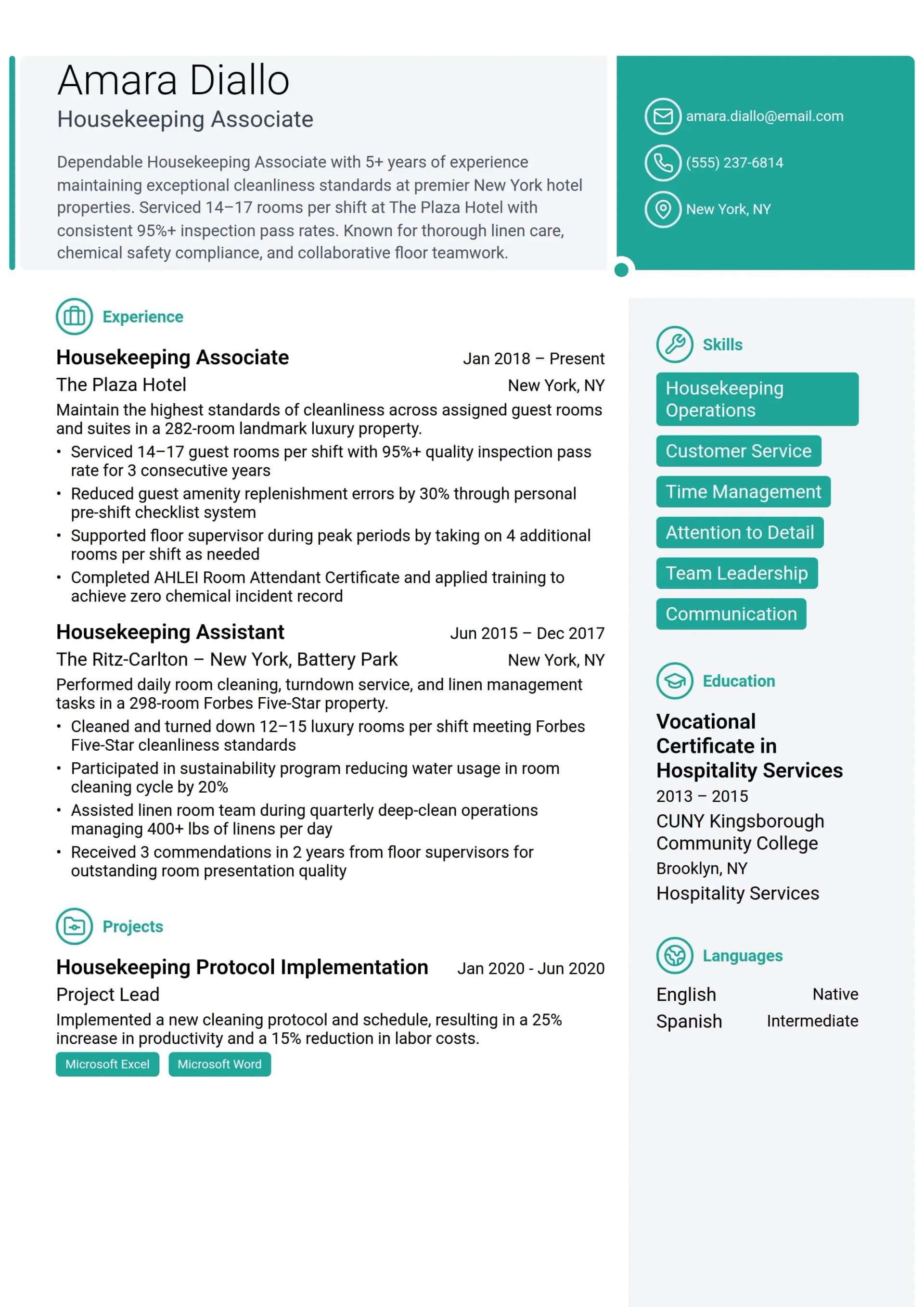 Housekeeping Associate