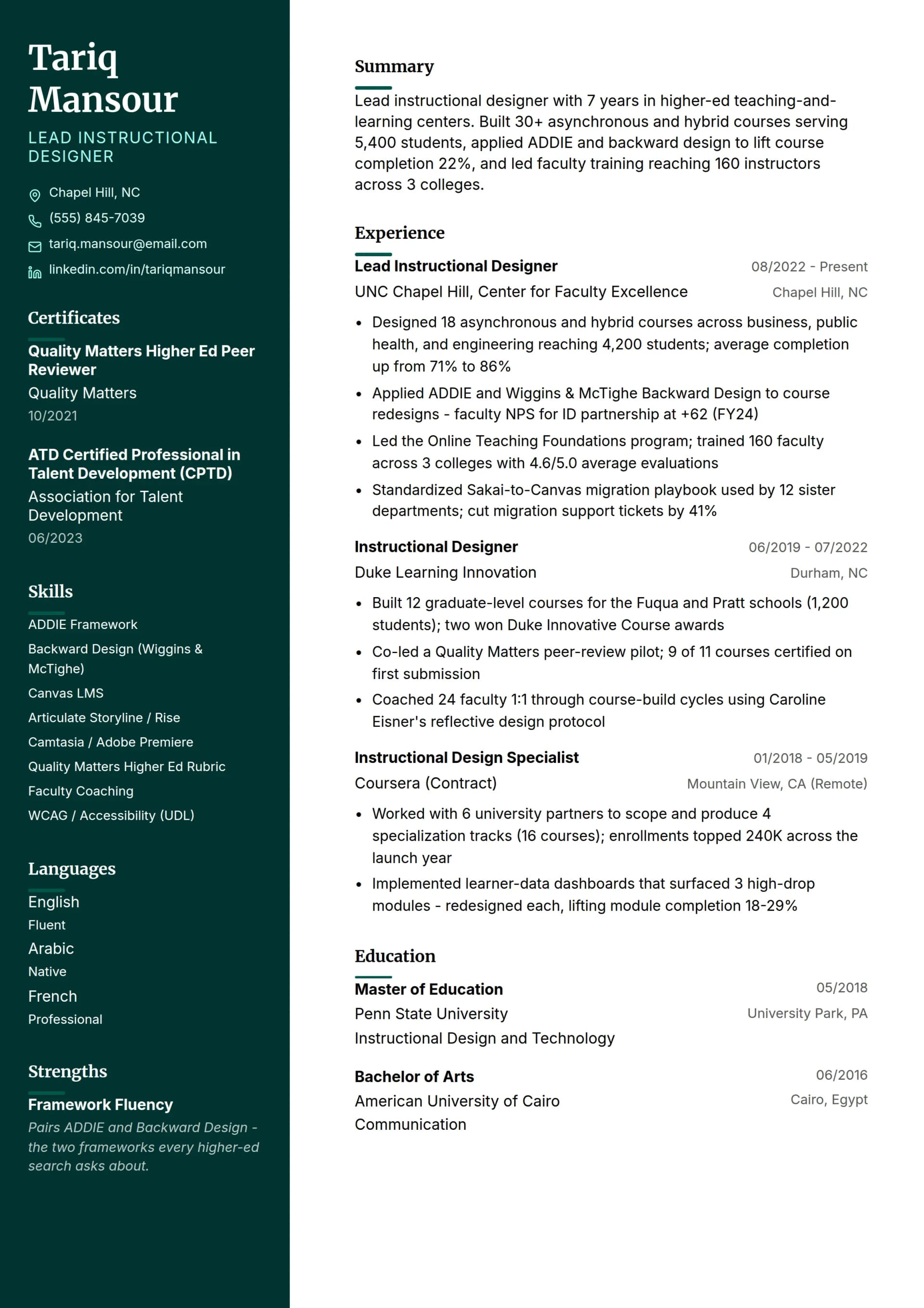 Instructional Designer