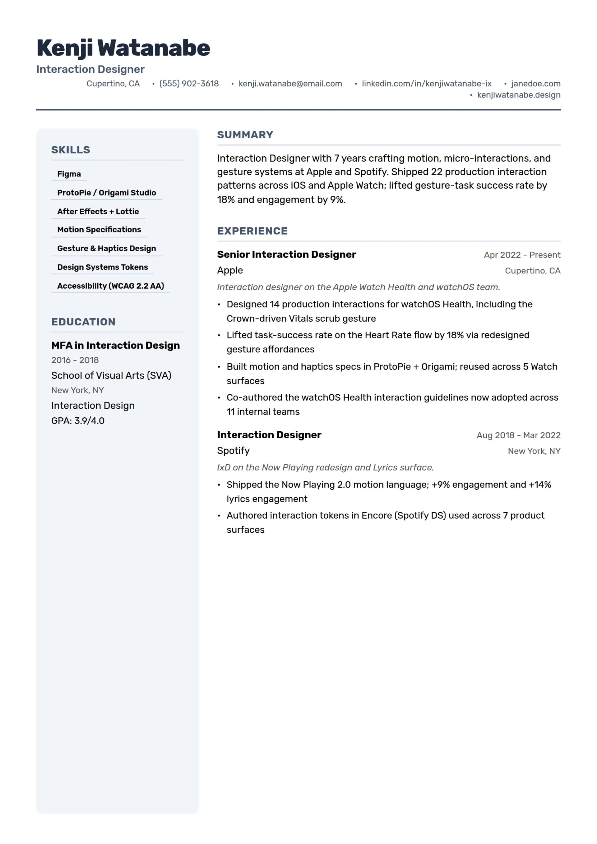 Interaction Designer