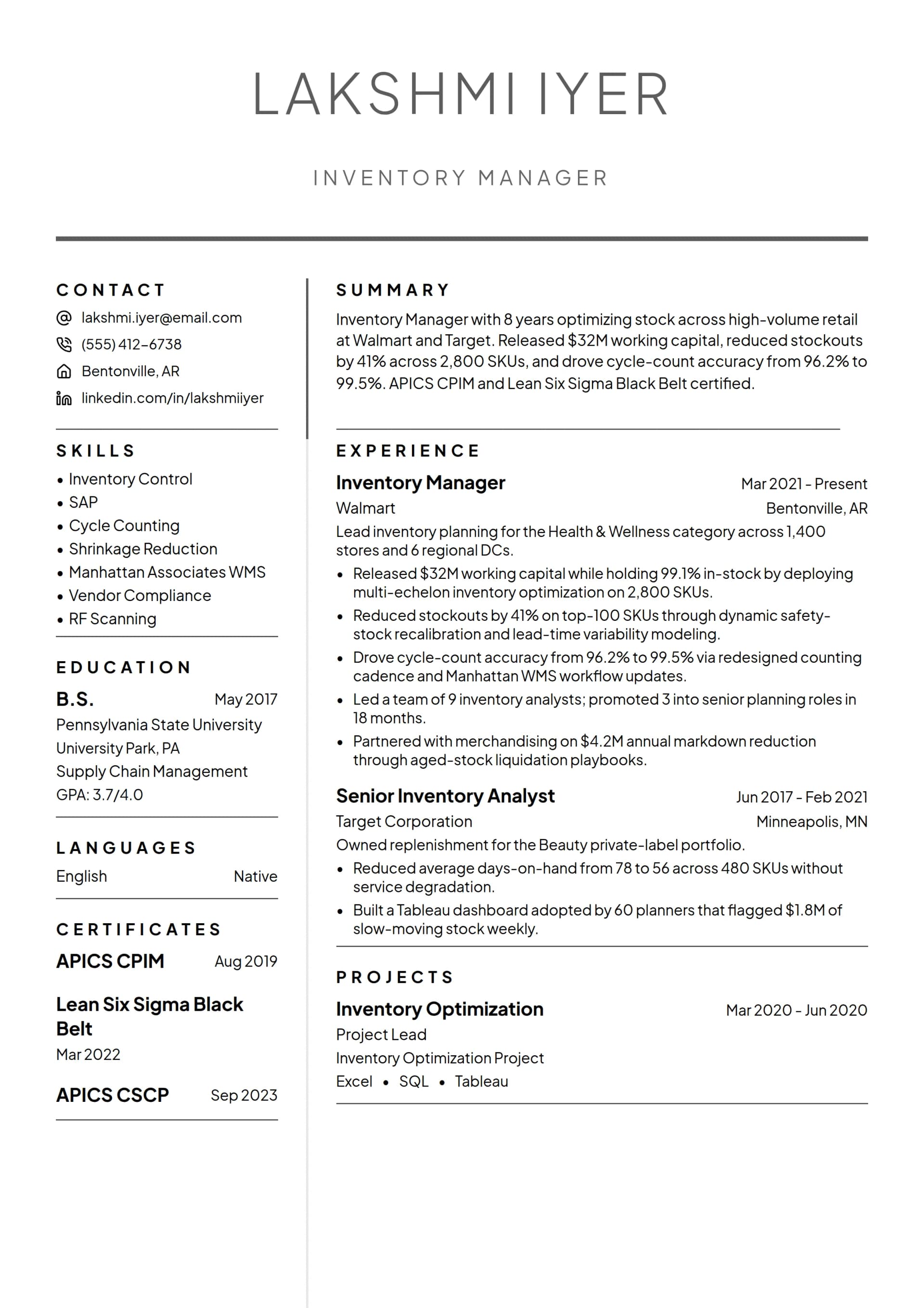 Inventory Manager