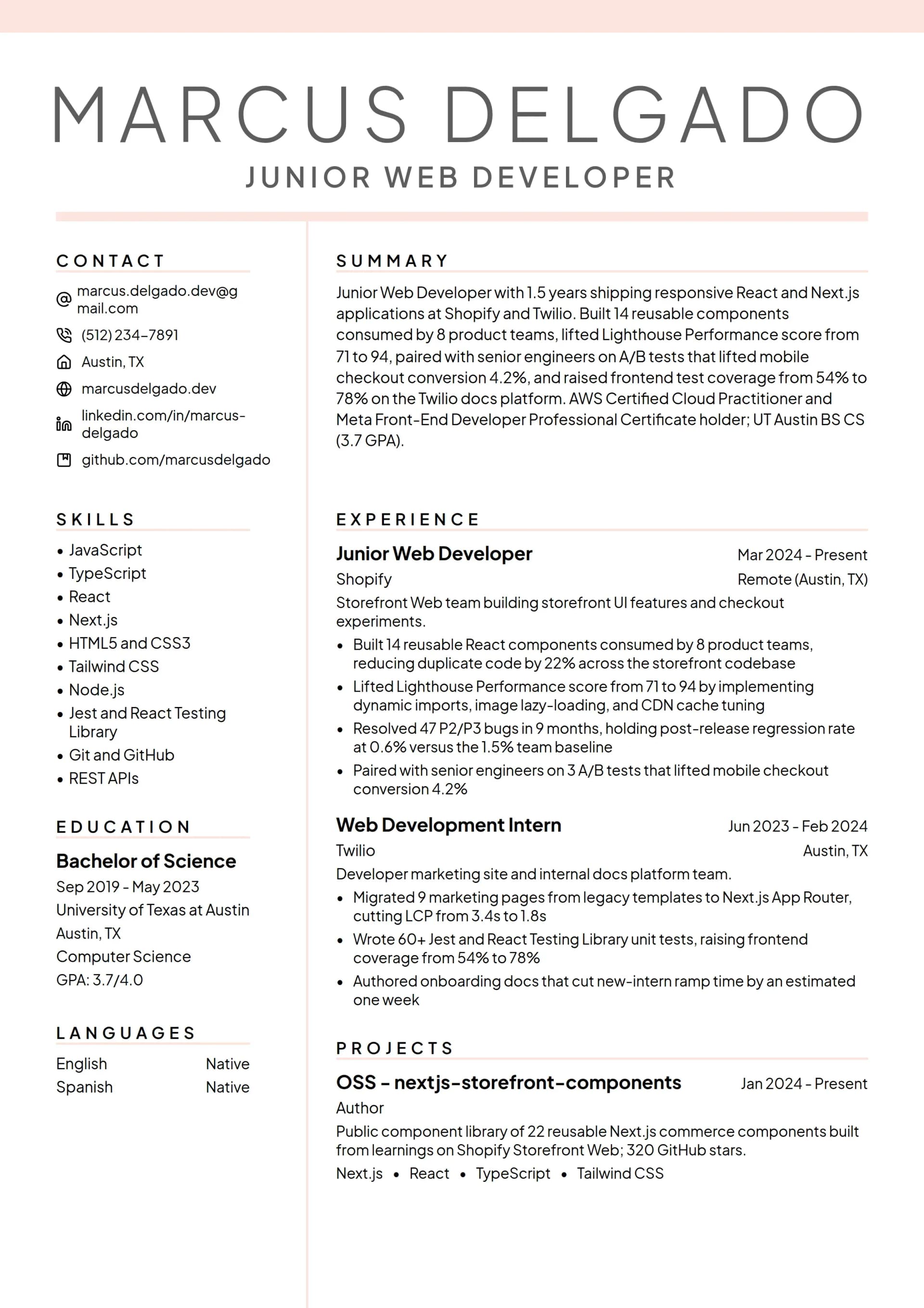 Junior Web Developer