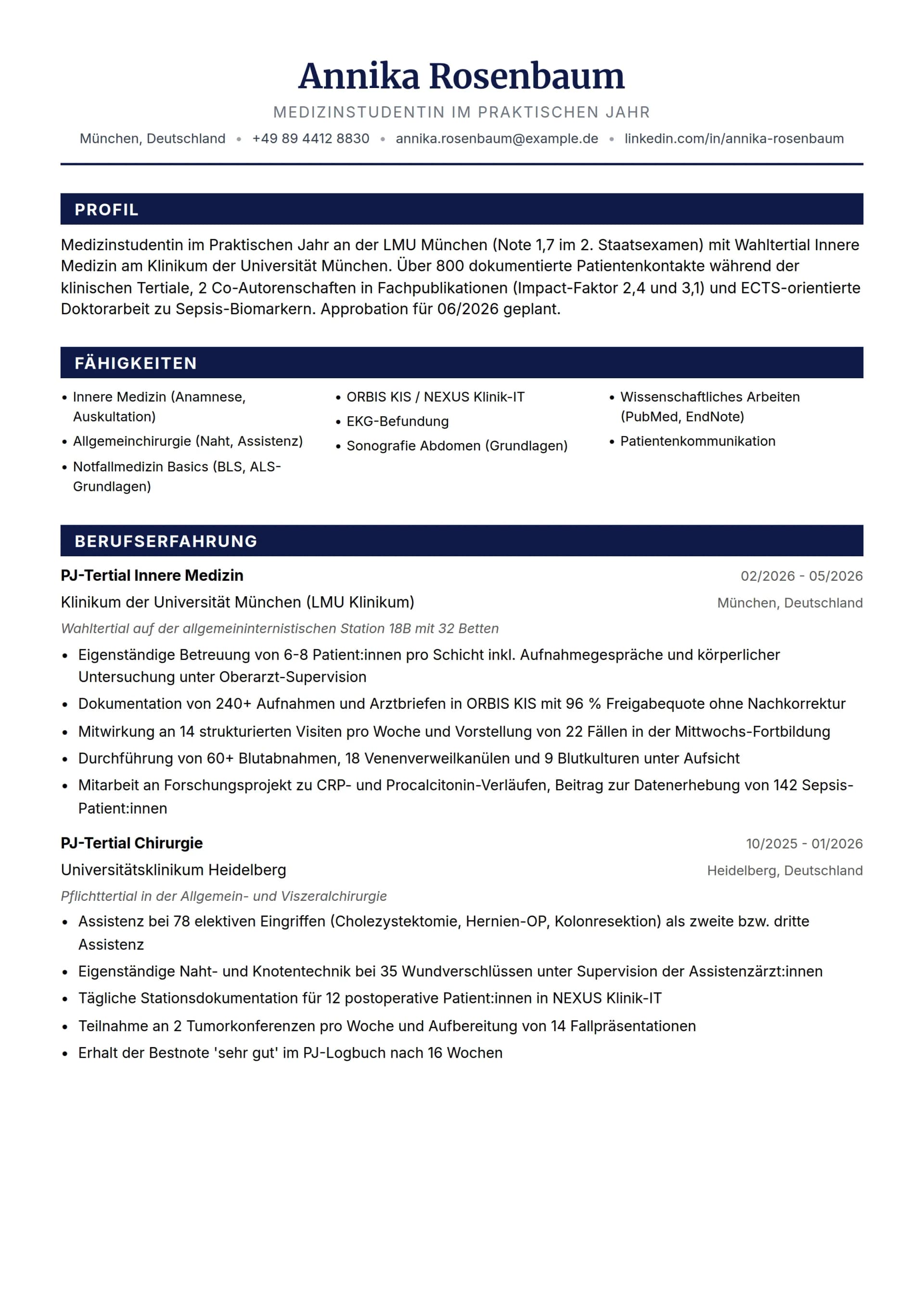 Medizinstudent (PJ)