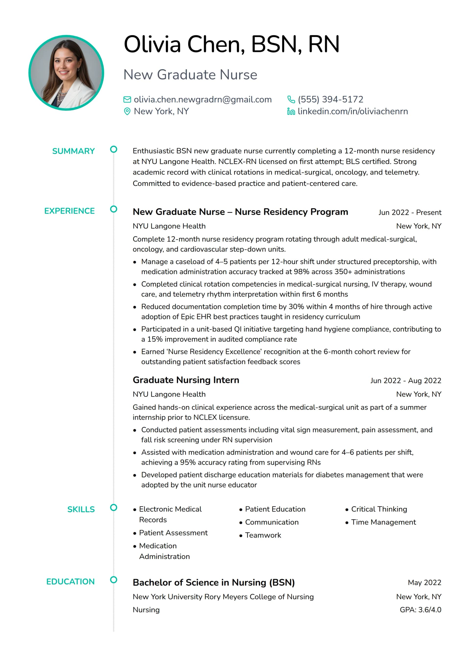 New Graduate Nursing