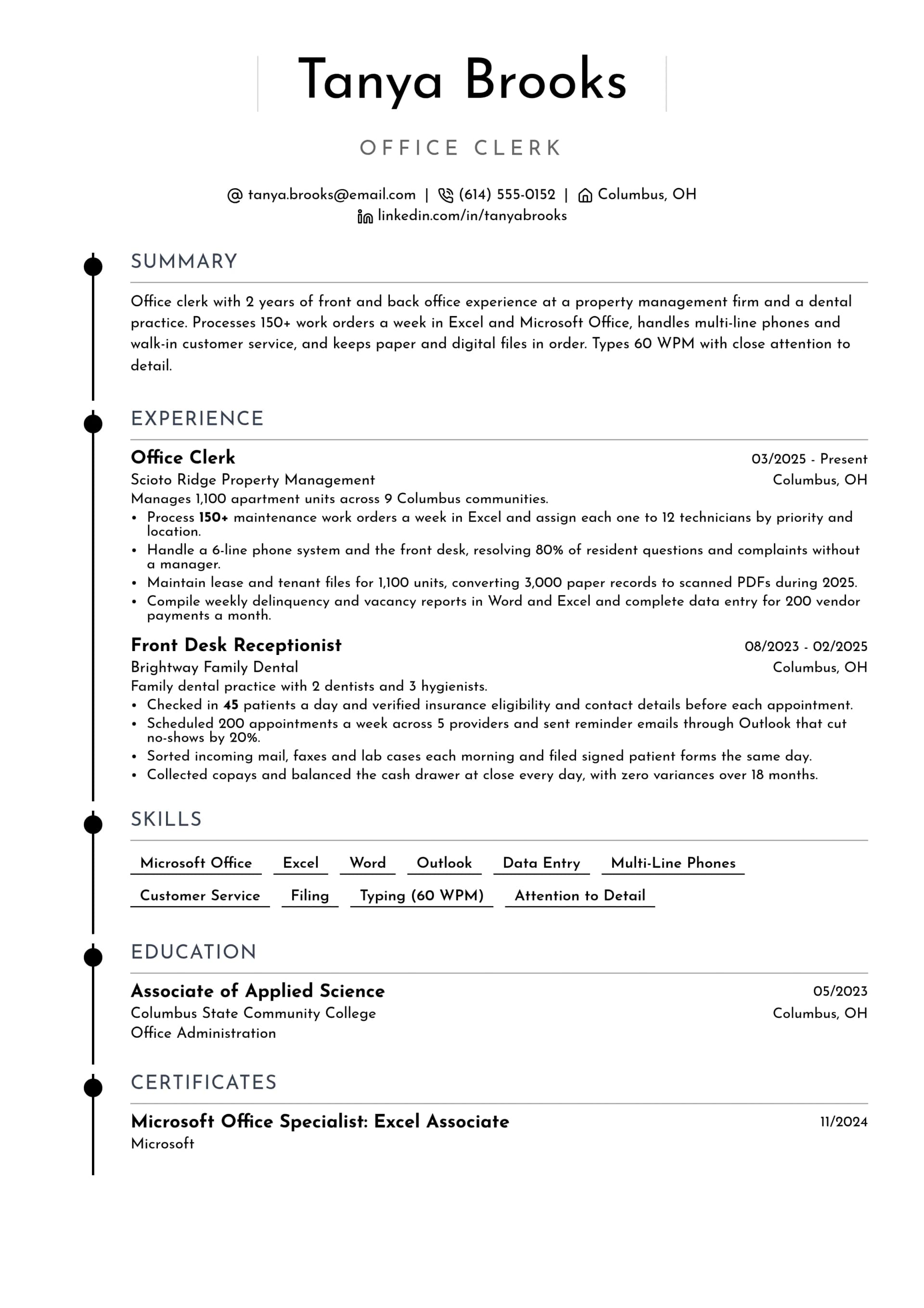 Office Clerk