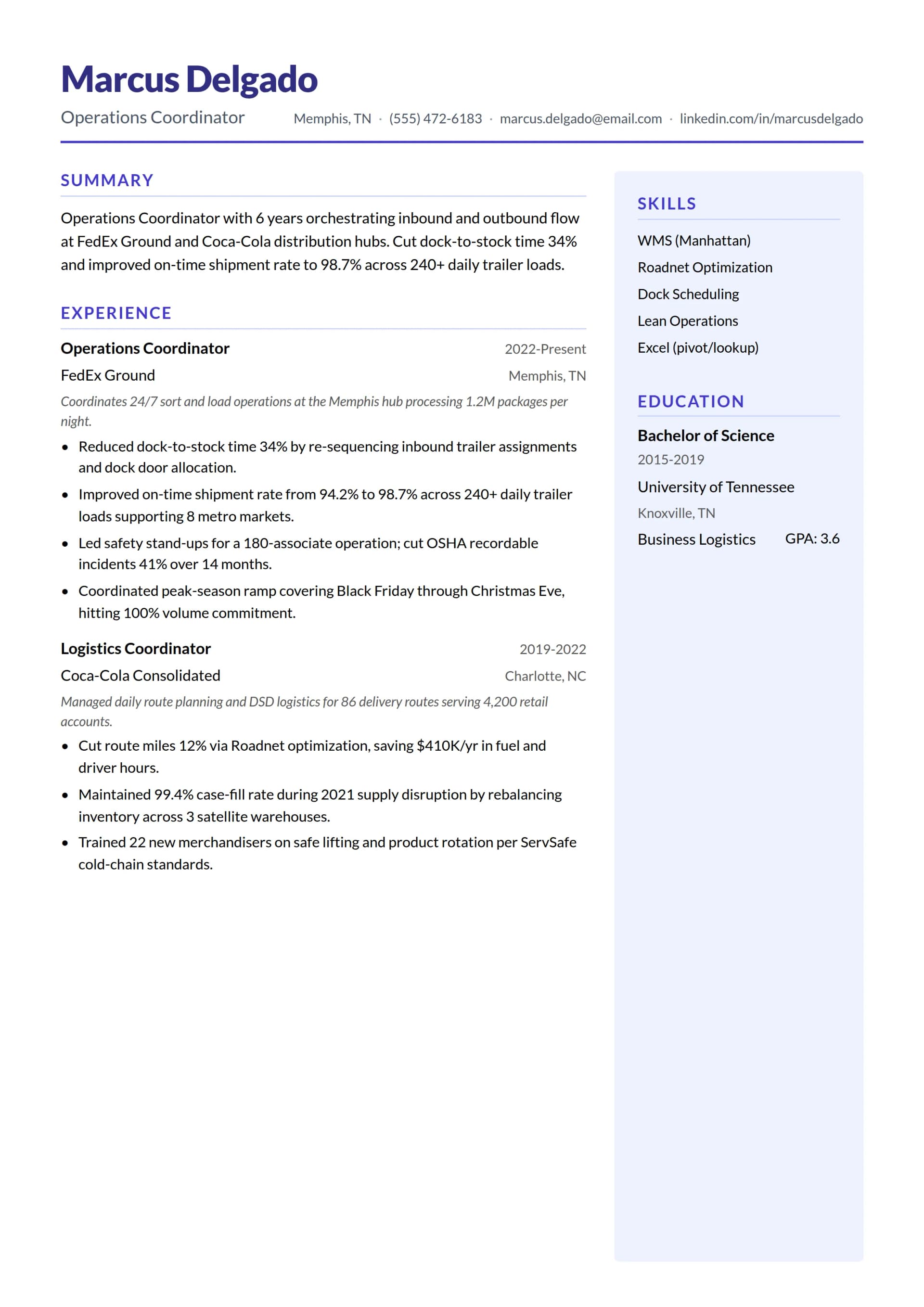 Operations Coordinator