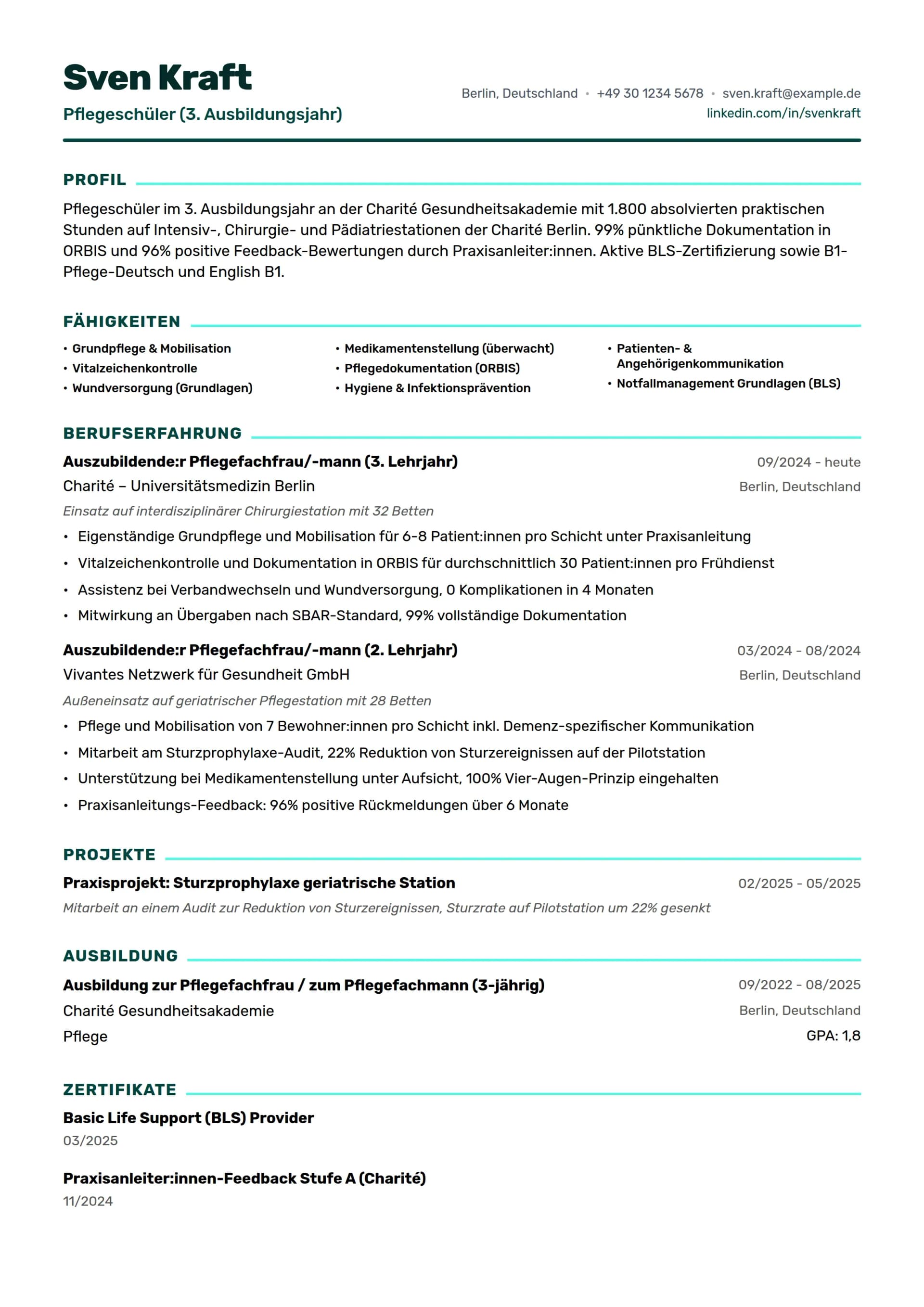 Pflegeschüler:in