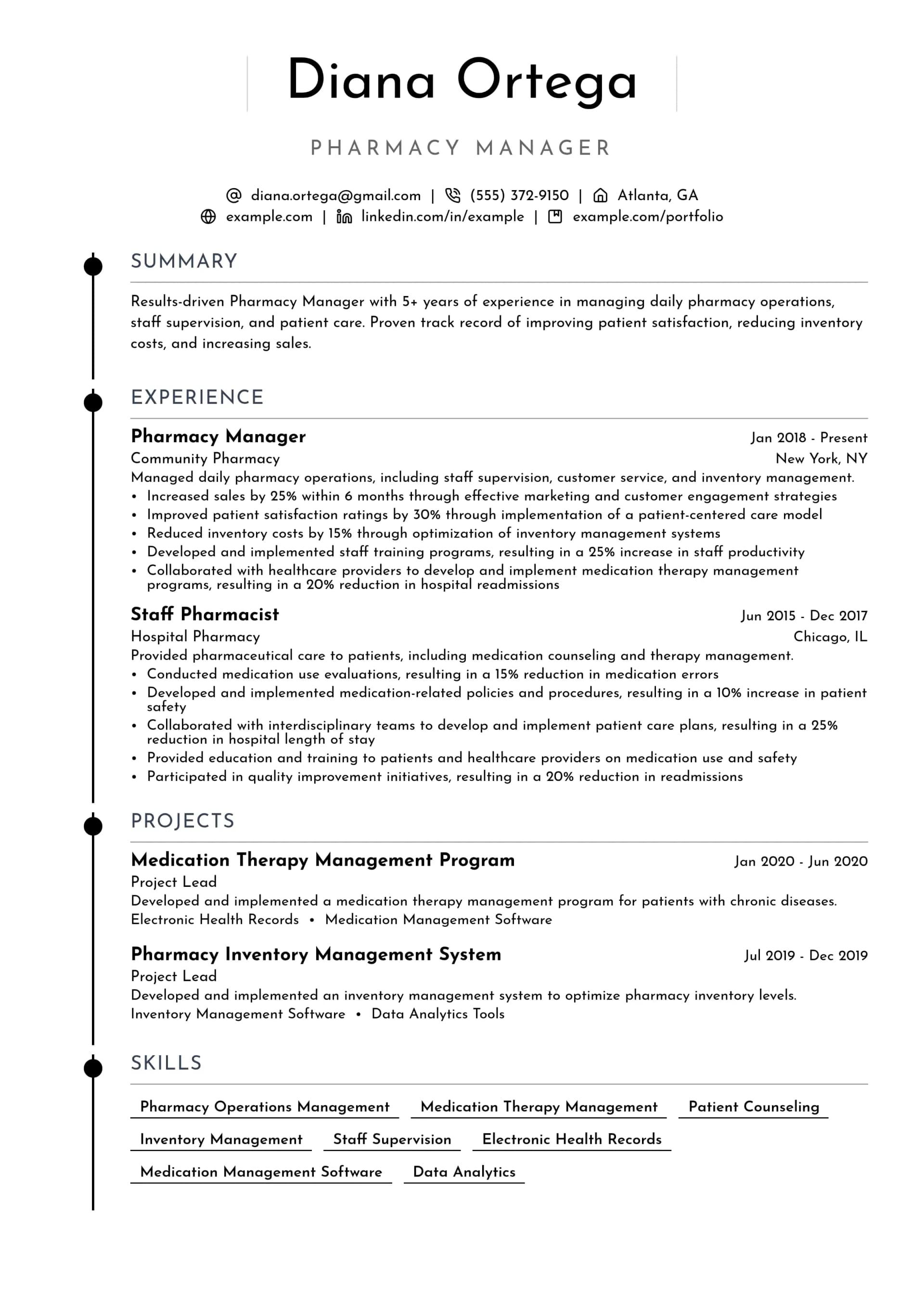 Pharmacy Manager