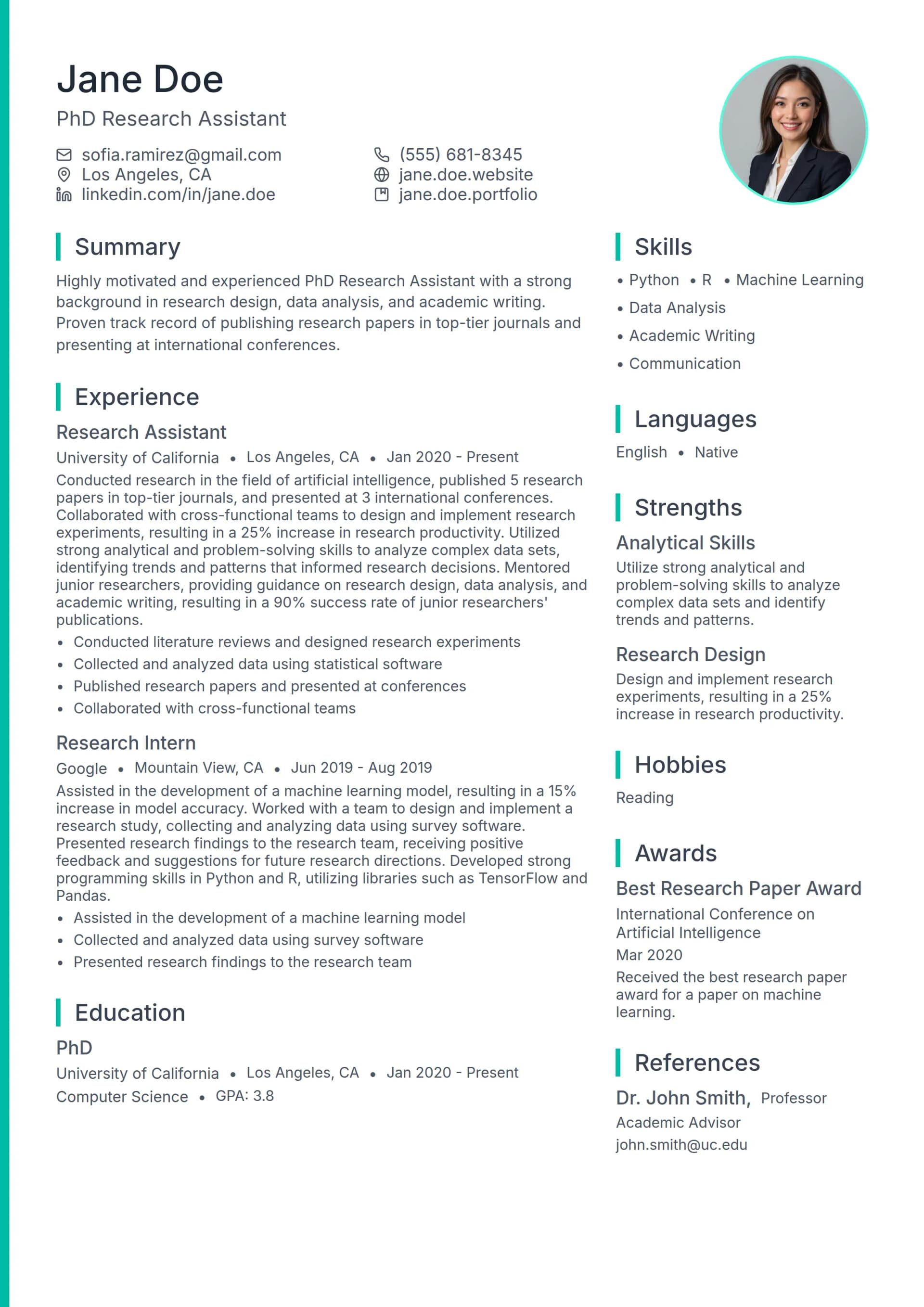 PhD Research Assistant