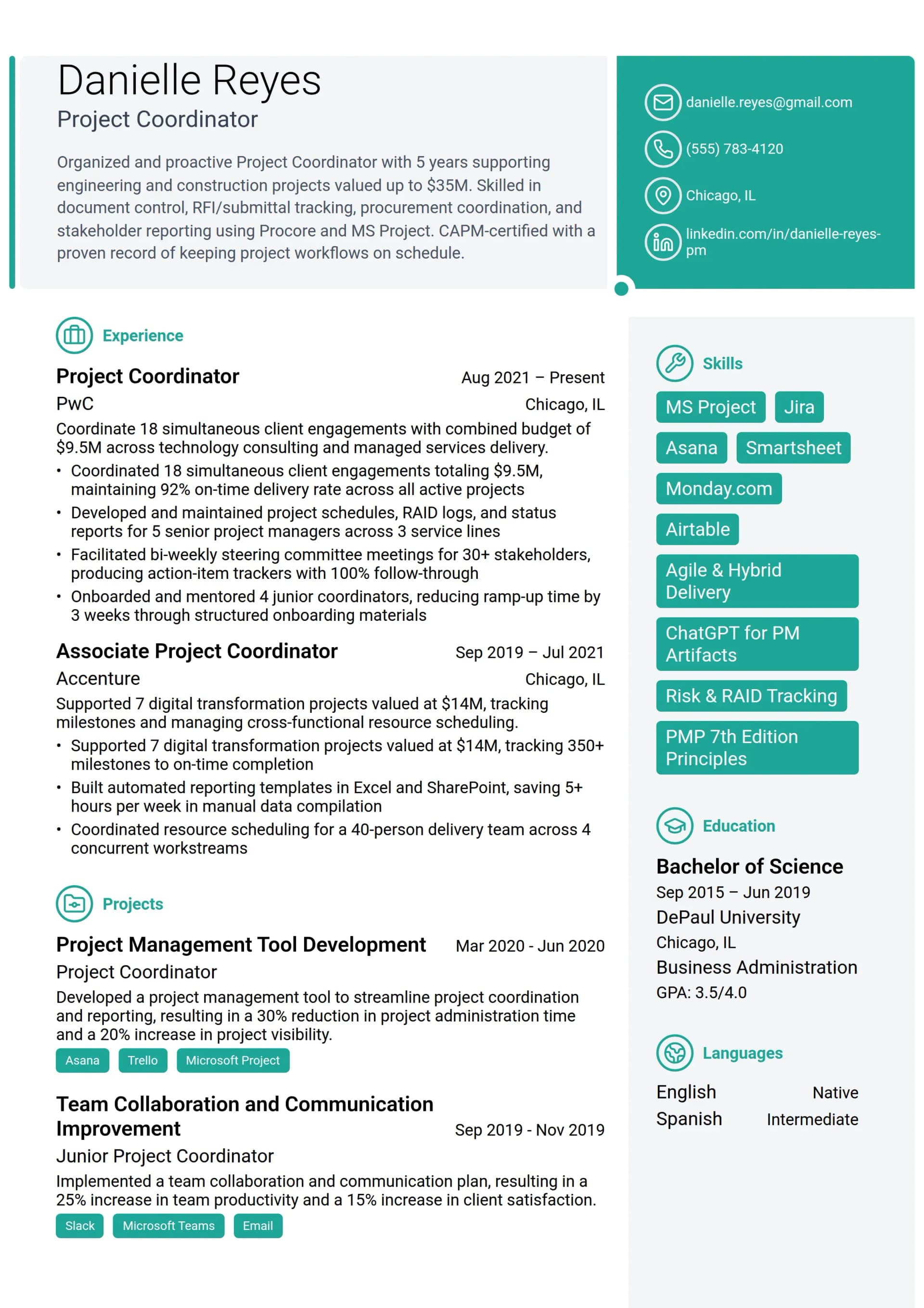 Project Coordinator