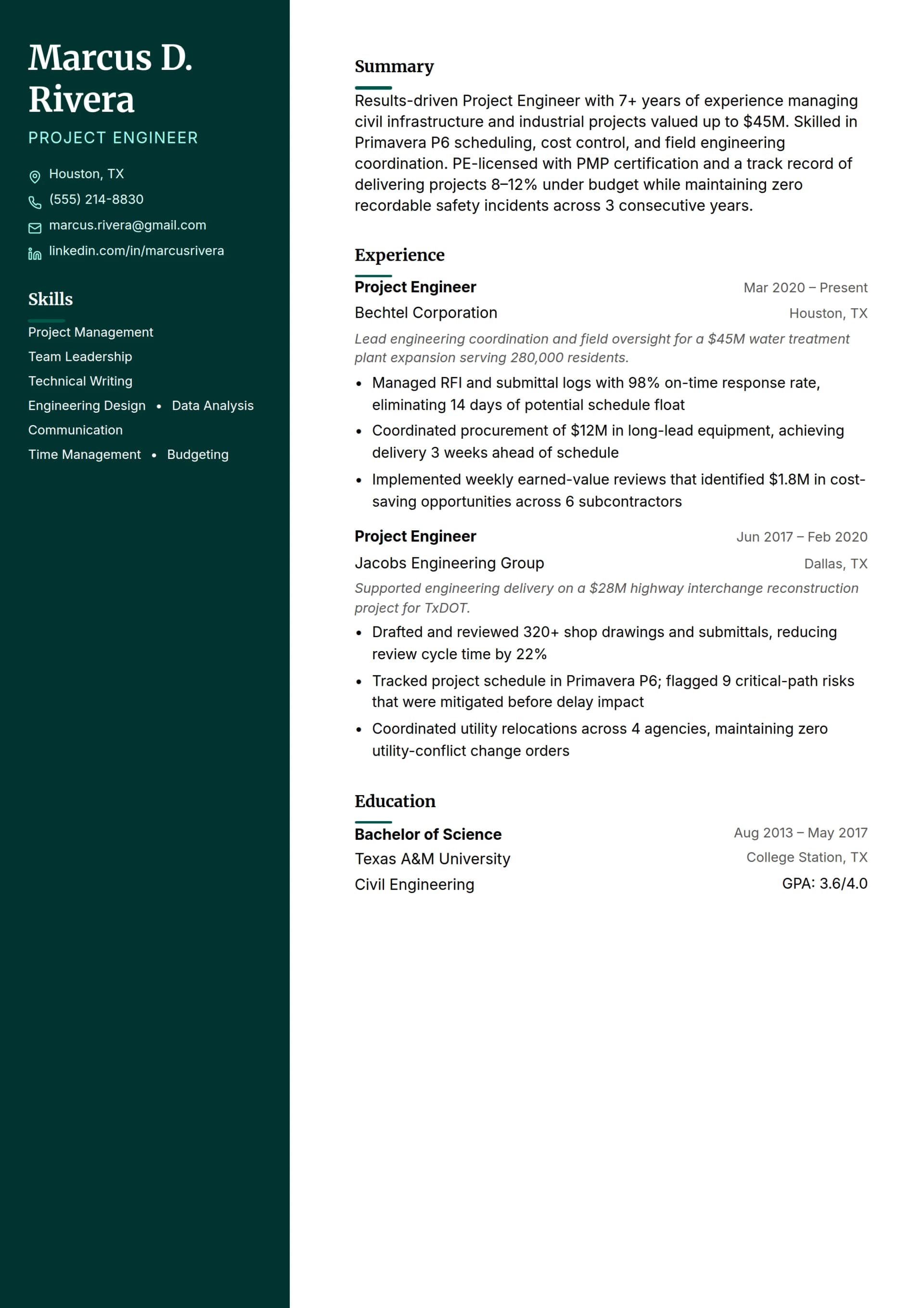 Project Engineer