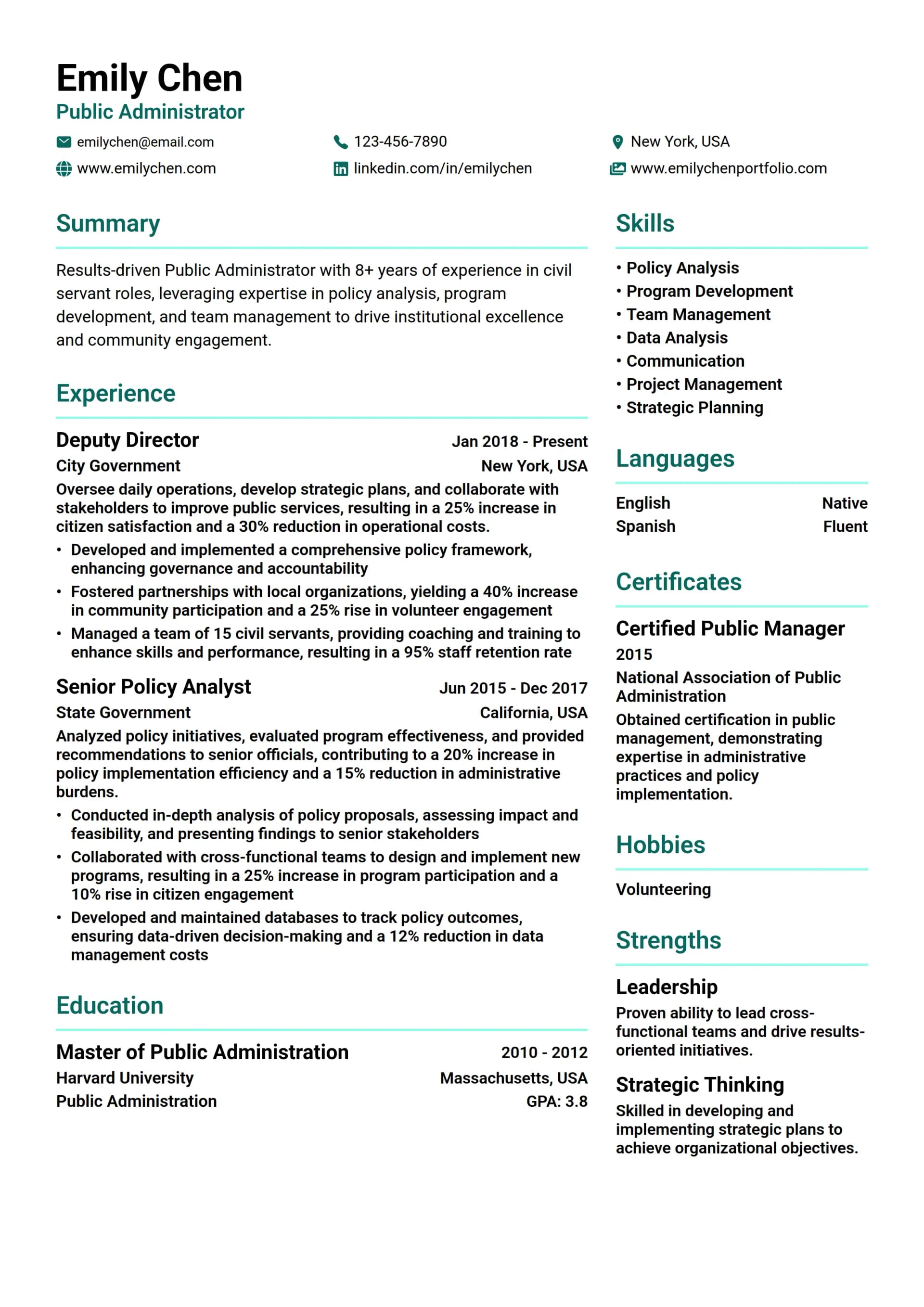 Public Administrator