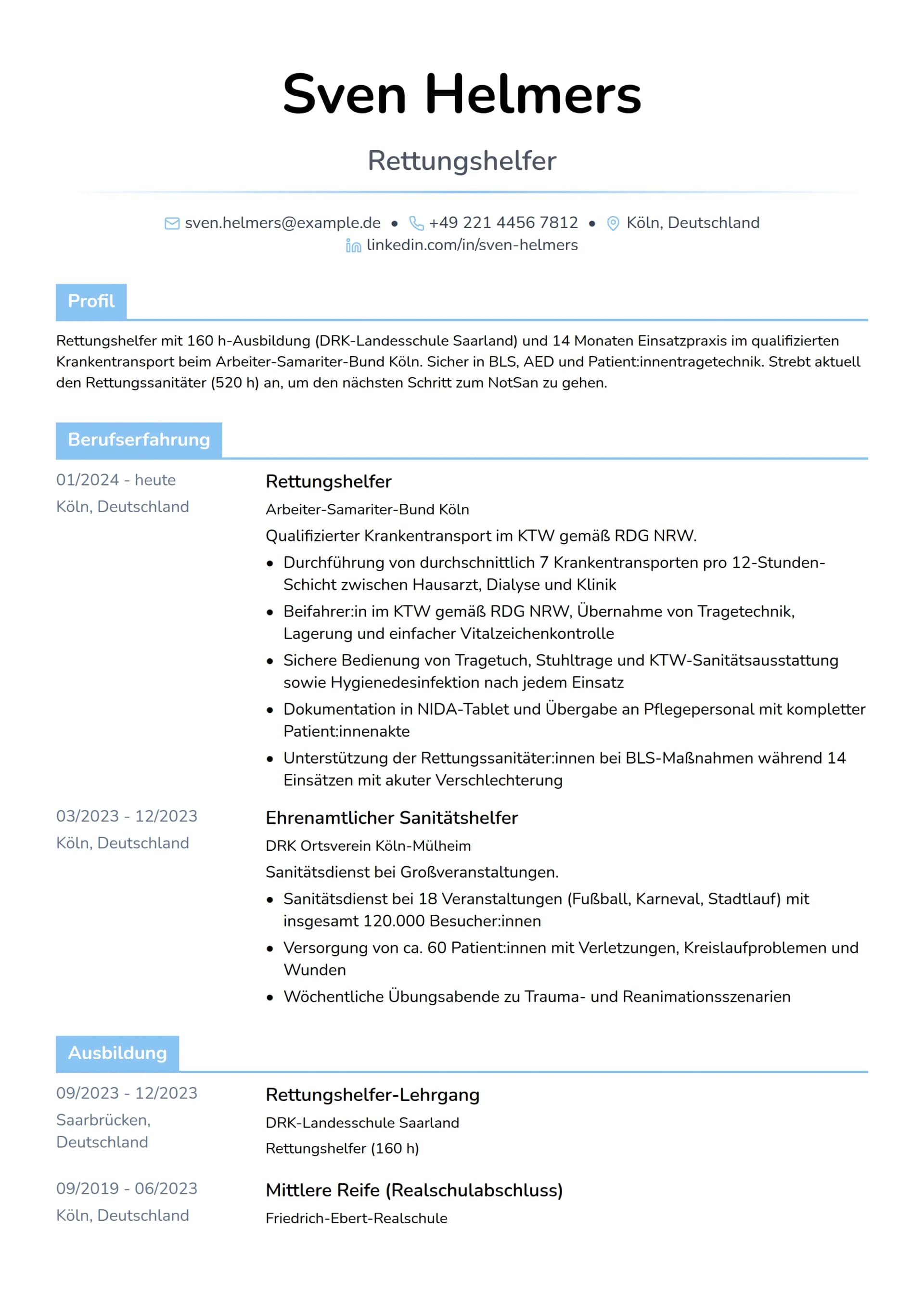 Rettungshelfer