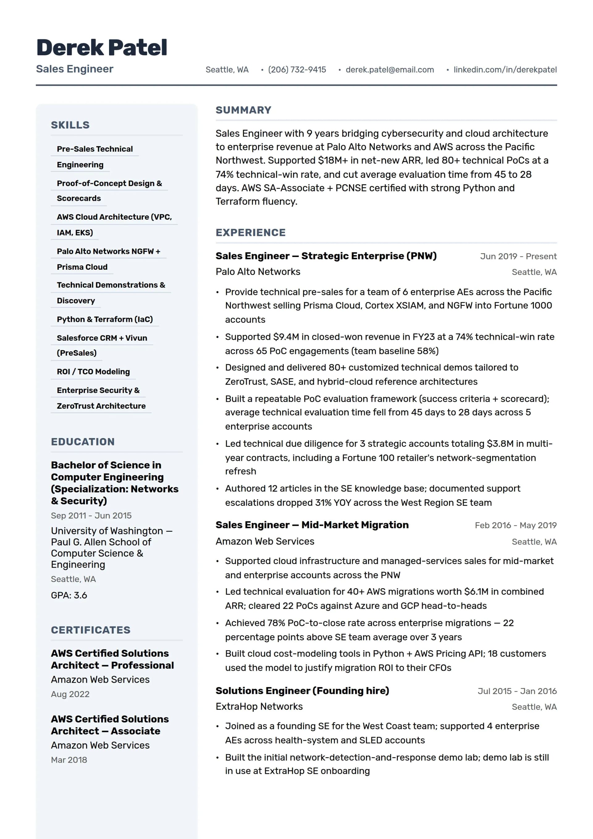 Sales Engineer