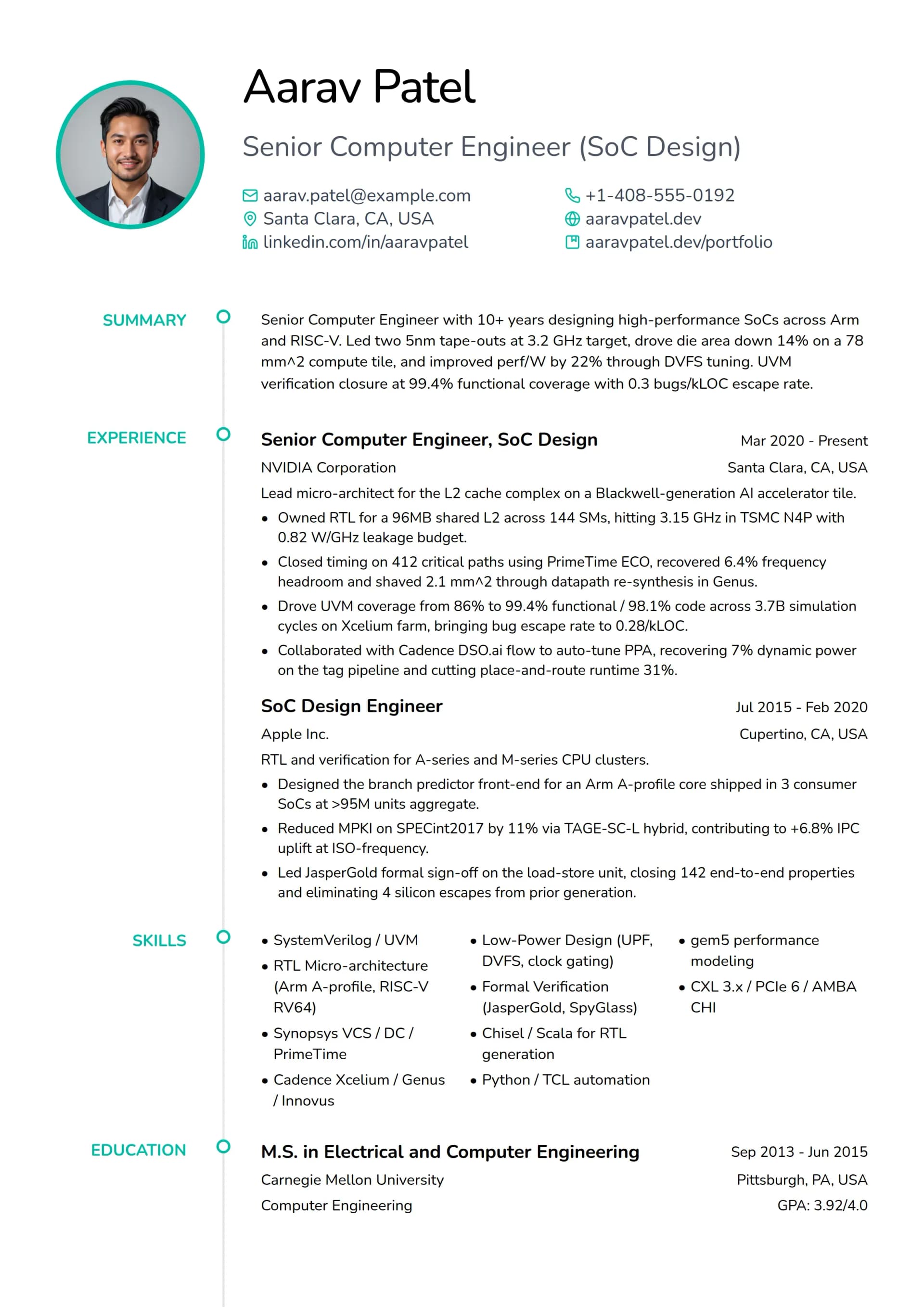 Senior Computer Engineer
