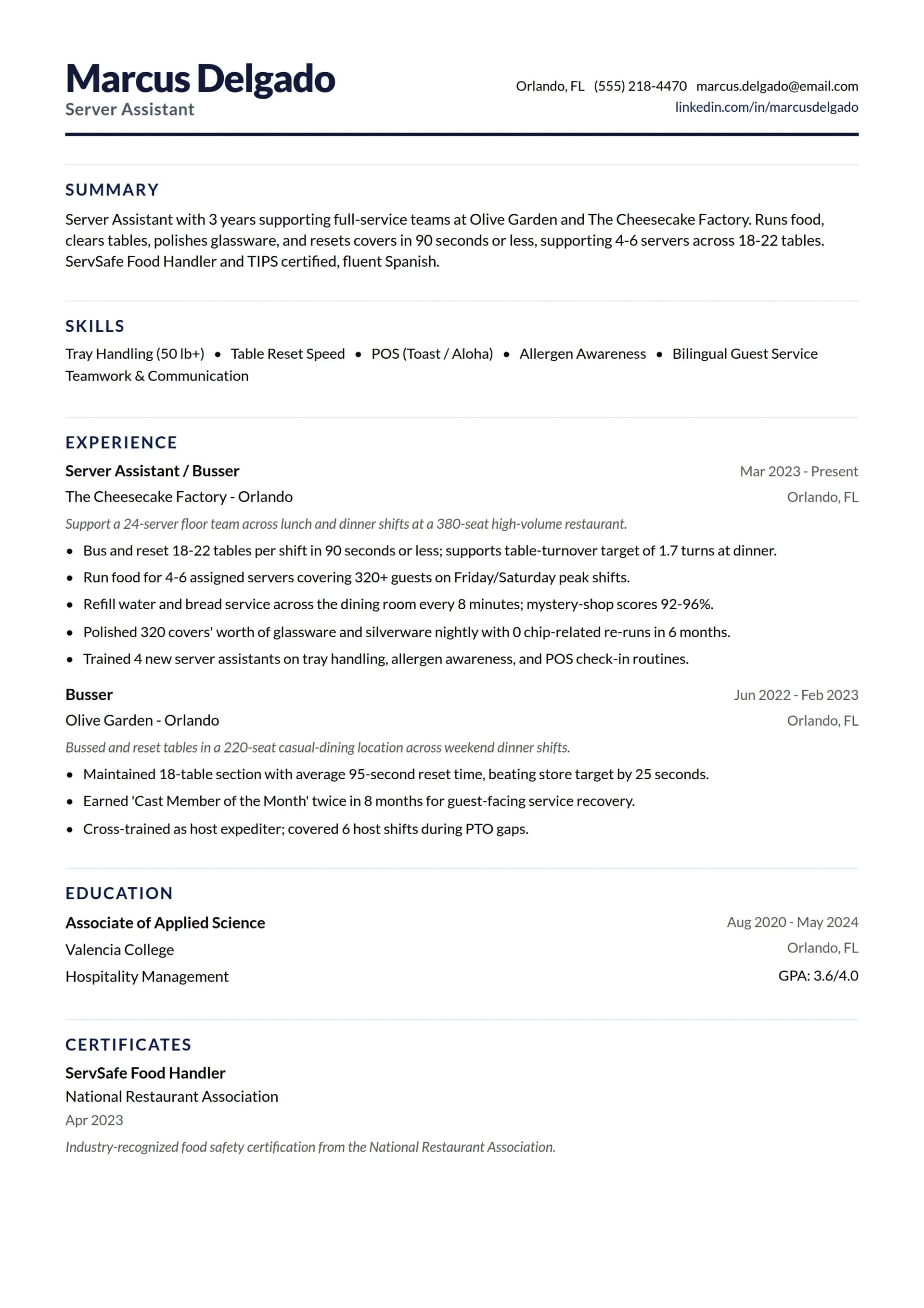 Server Assistant