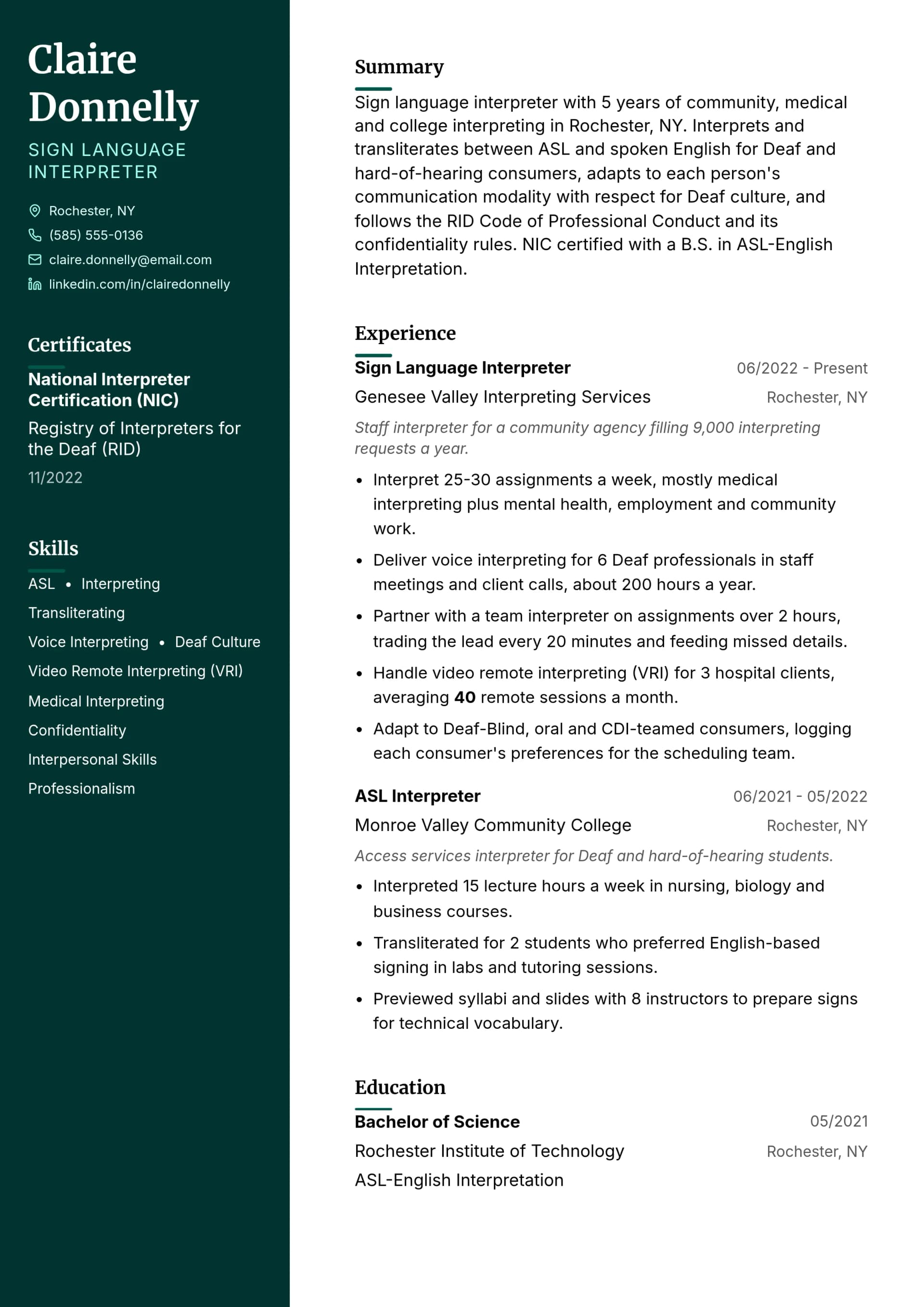 Sign Language Interpreter