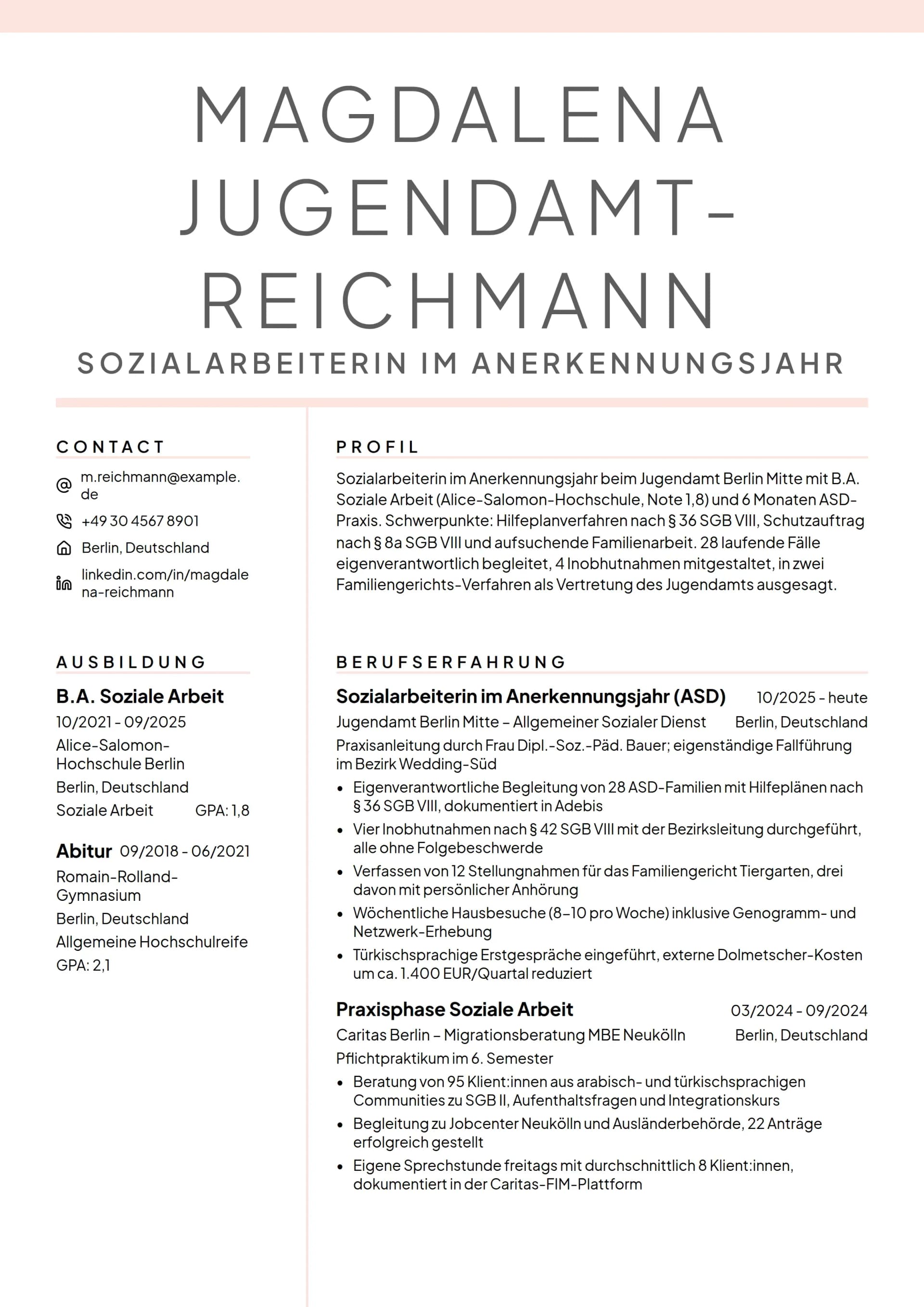 Sozialarbeiter:in im Anerkennungsjahr