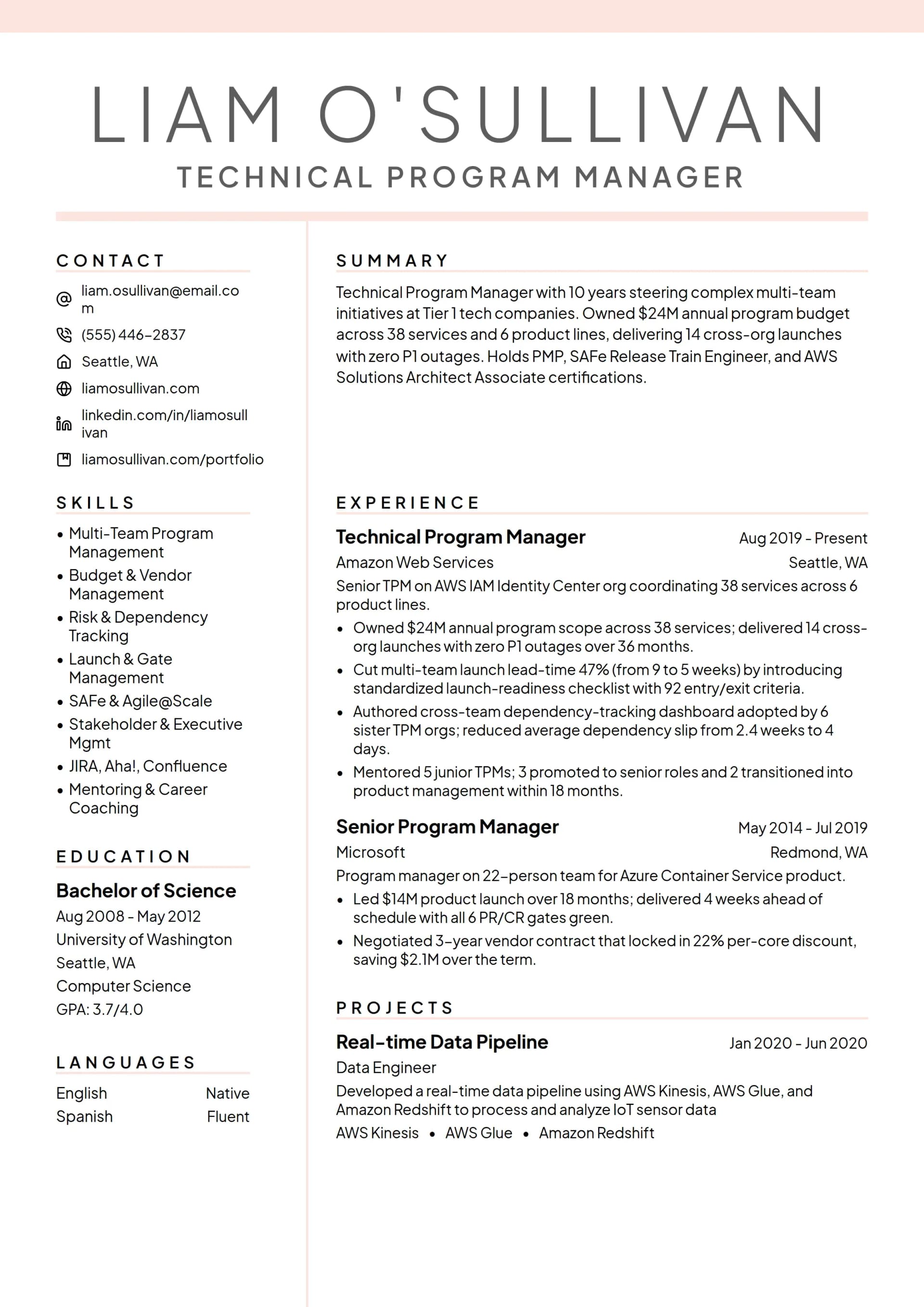 Technical Program Manager