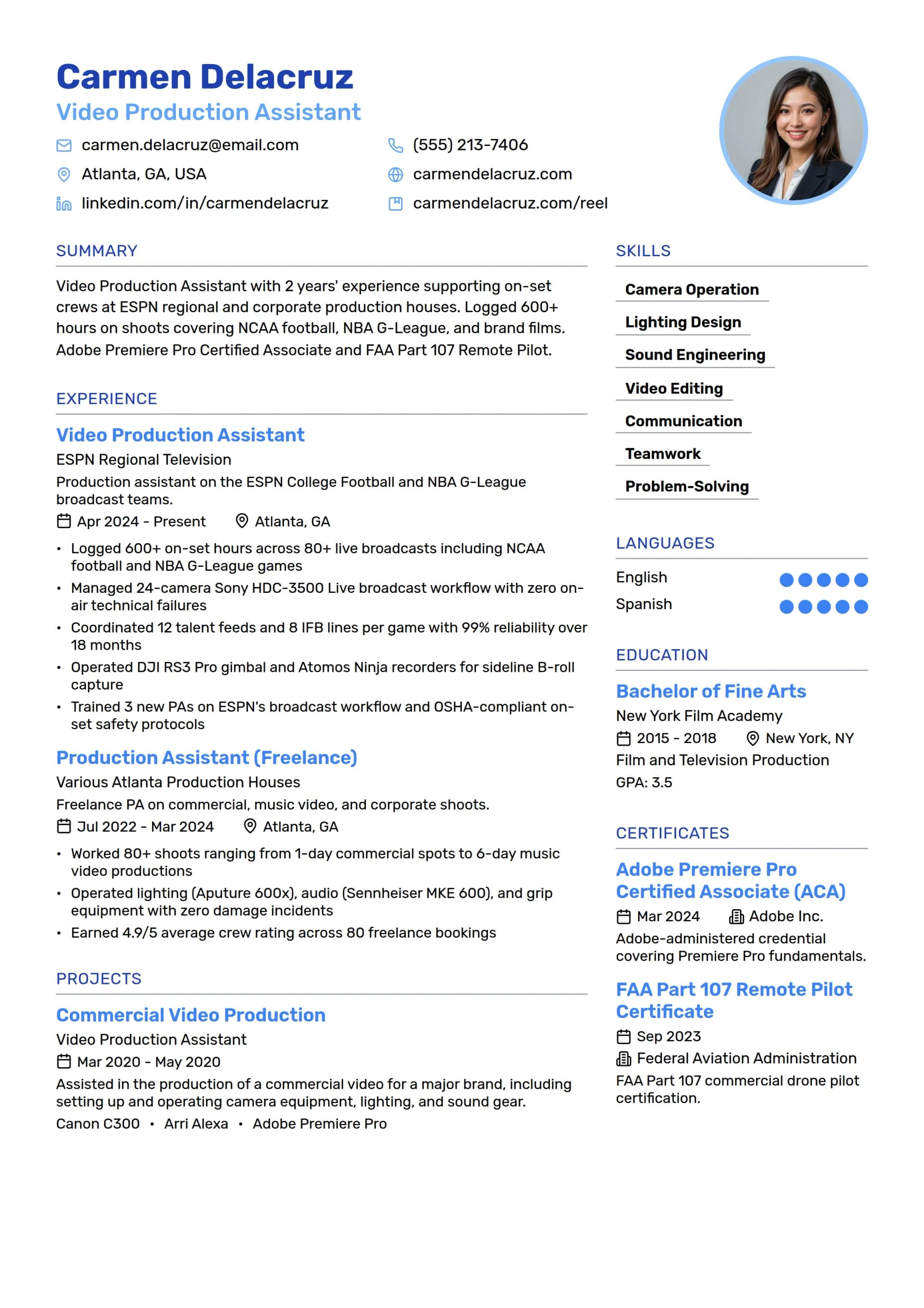 Video Production Assistant
