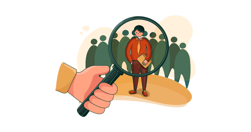 Person using a cover letter generator on a laptop