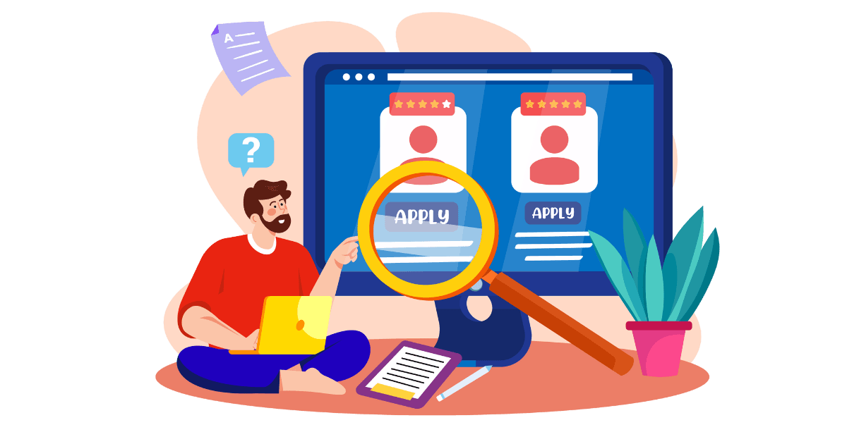 Beispielhafte Struktur eines deutschen Lebenslaufs mit allen wichtigen Abschnitten