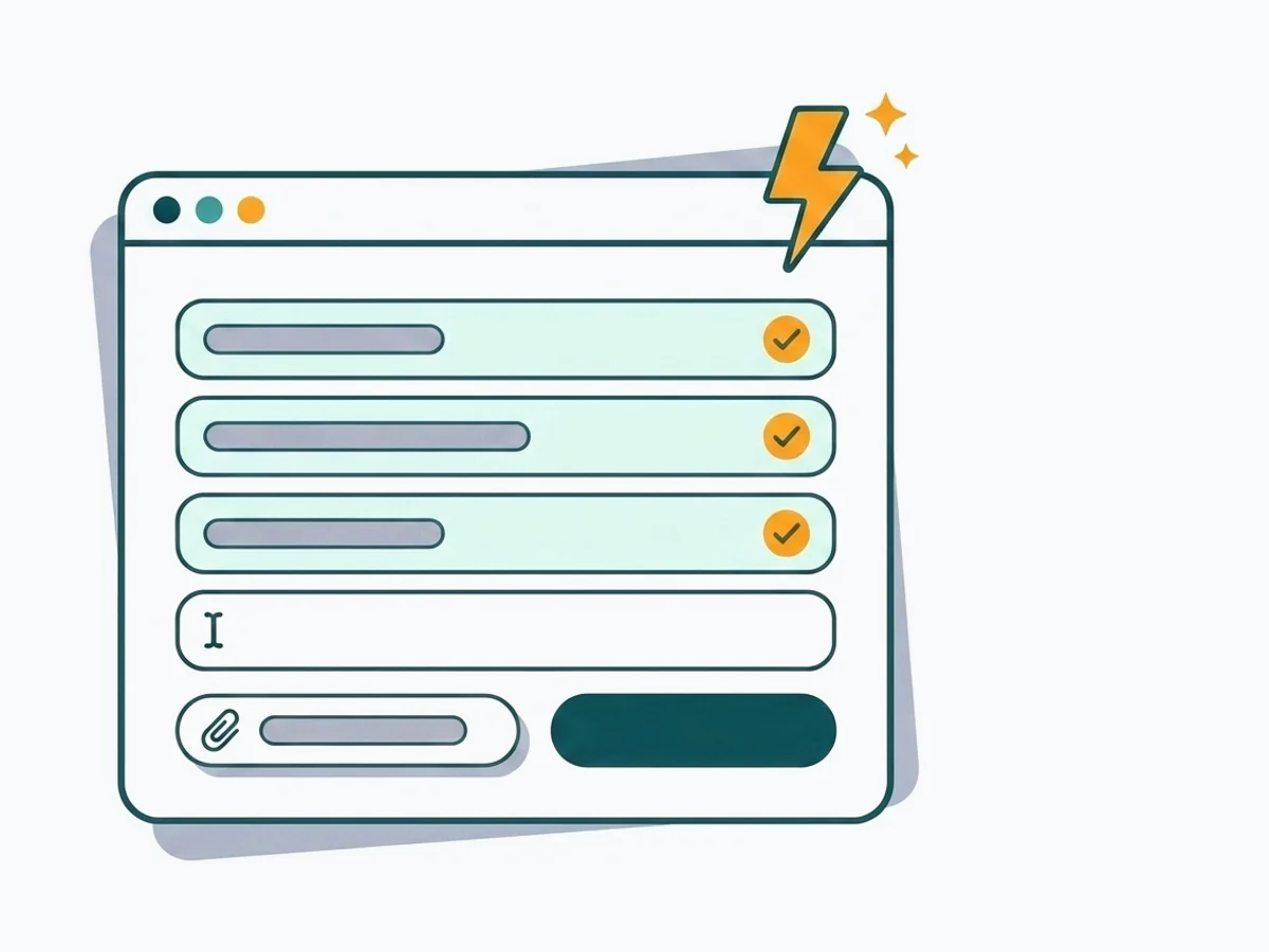 A job application form being filled automatically in the browser