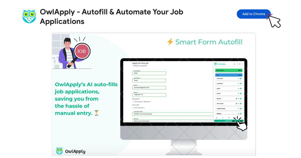 How to Use OwlApply Extension for Your Job Applications